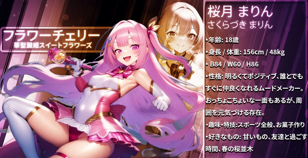 華聖麗姫スイートフラワーズ1～淫濁まみれる・堕ちる麗姫～【AI generated】 page 1 full