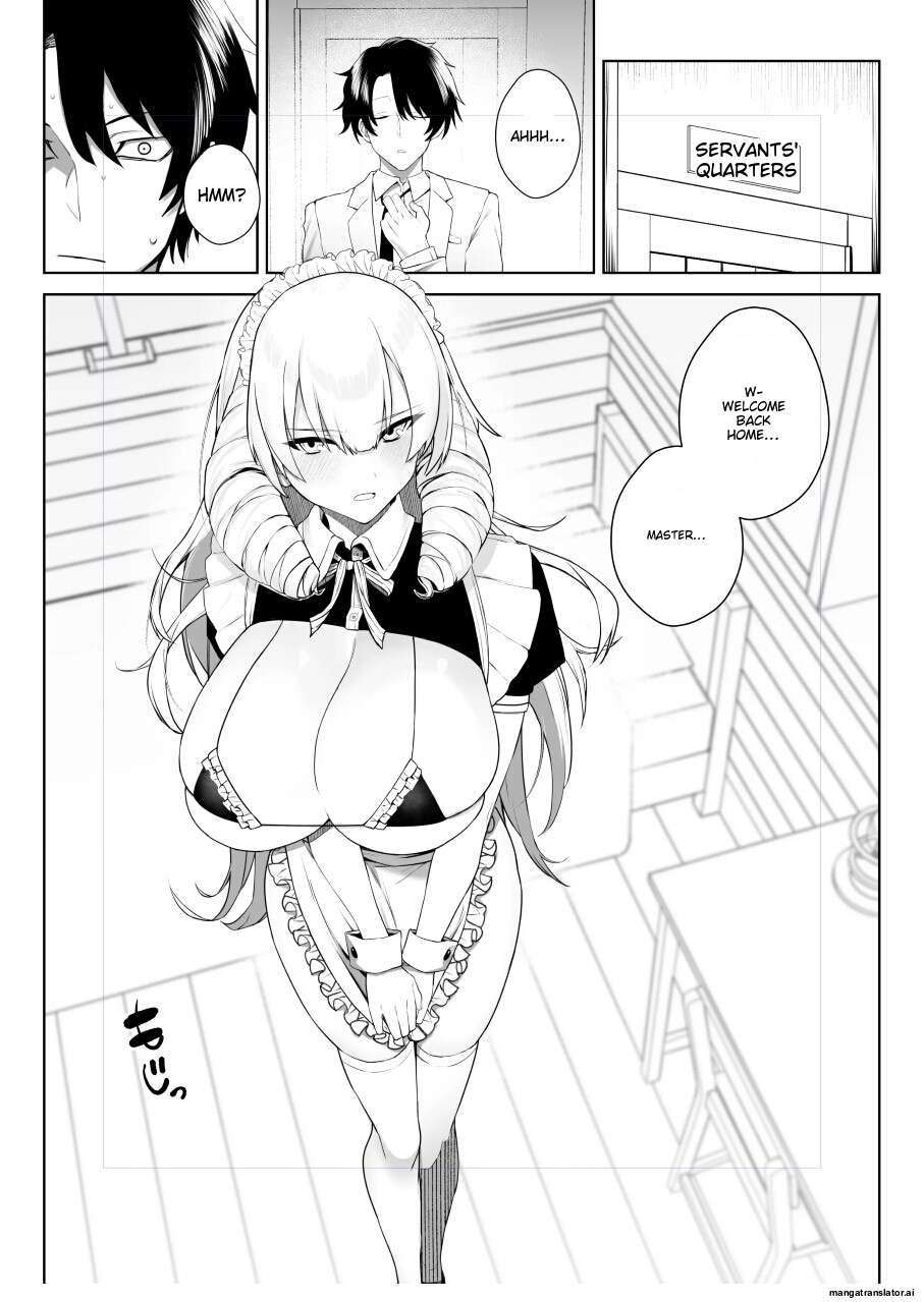 Manneri o Osoreru Bakunyuu Ojou-sama ni Cosplay Ecchi Goban Shoubu o Idomareru Hanashi page 6 full