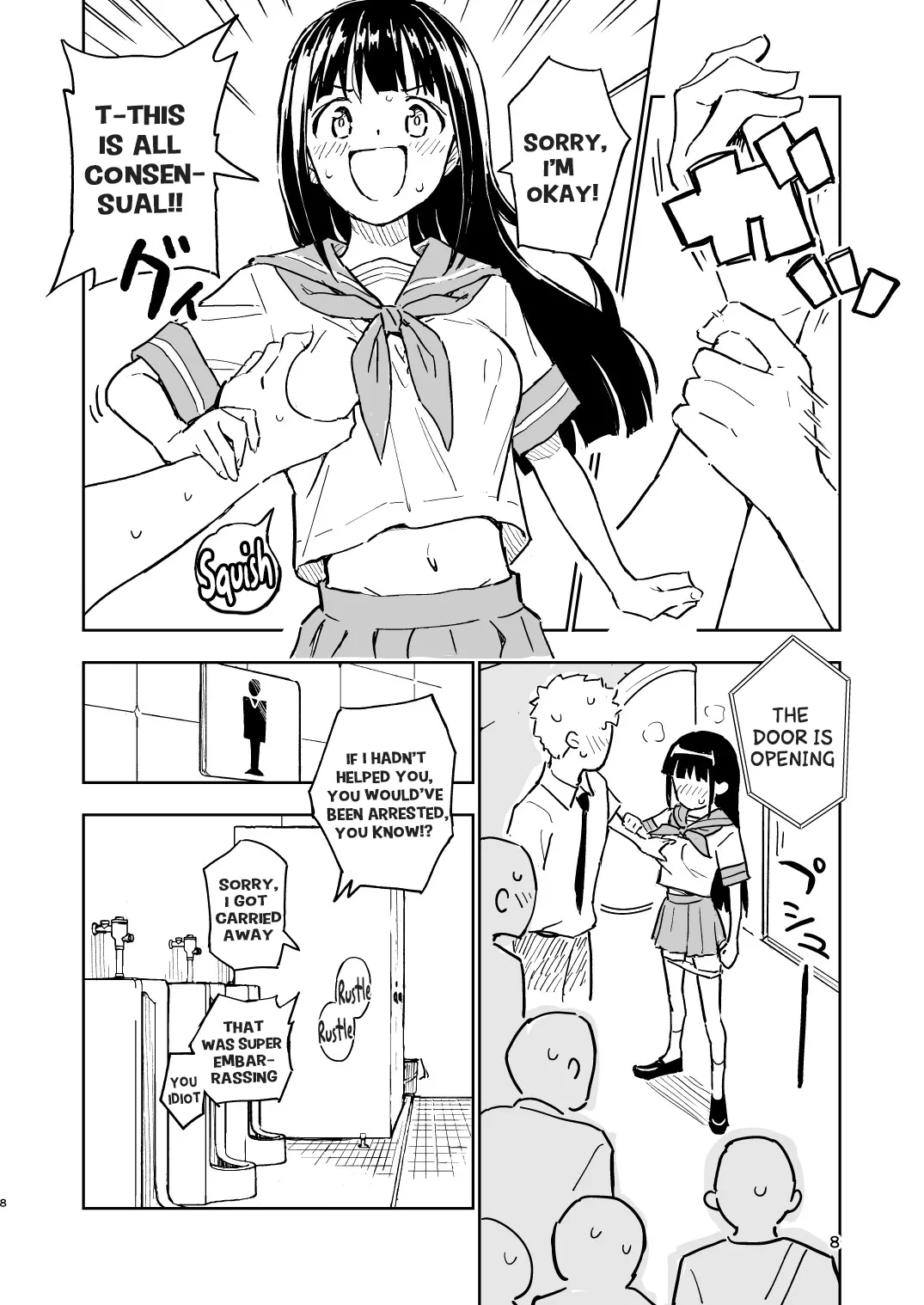 1-kagetsu Ninshin Shinakereba Otoko ni Modoreru Hanashi  | As Long As I Don't Get Pregnant for 1 Month, I'll Turn Back Into a Man page 7 full