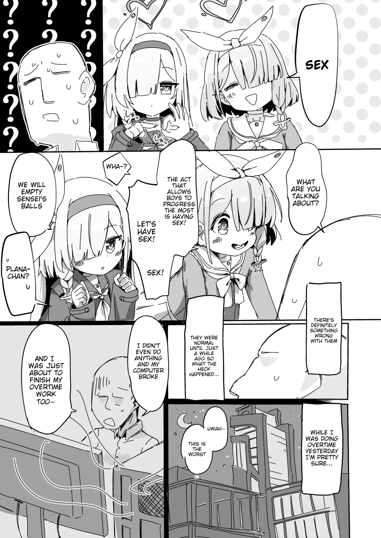 AroPla ni Shiboritorareru Hon | A Book About Being Sqeezed Dry by Arona and Plana page 5 full