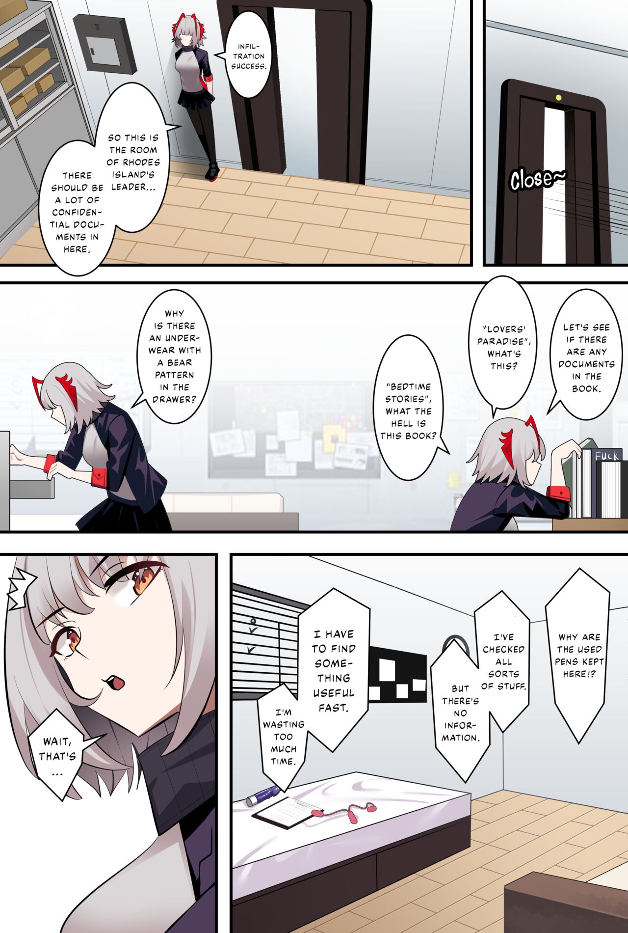 Arknights W page 8 full