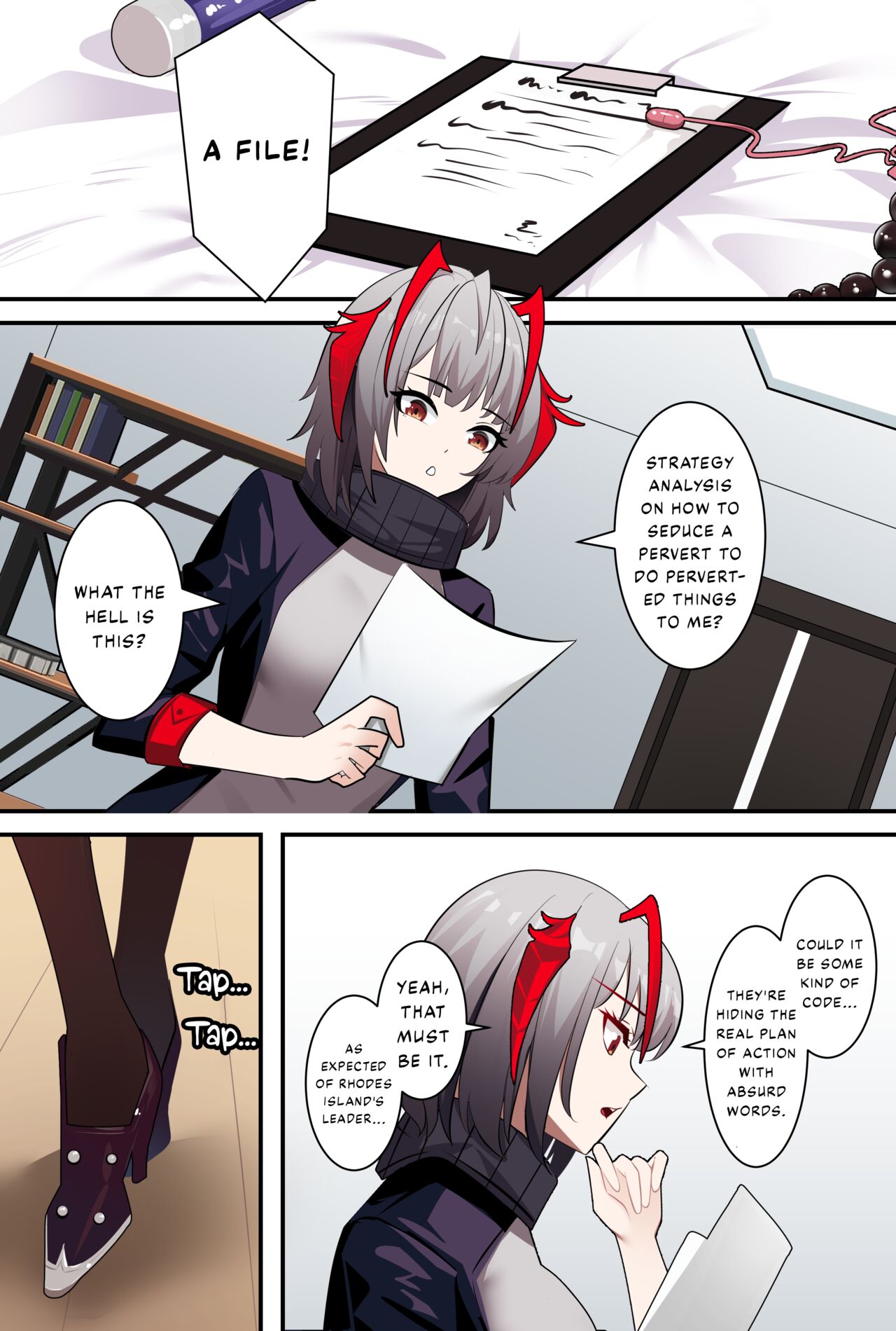 Arknights W page 9 full