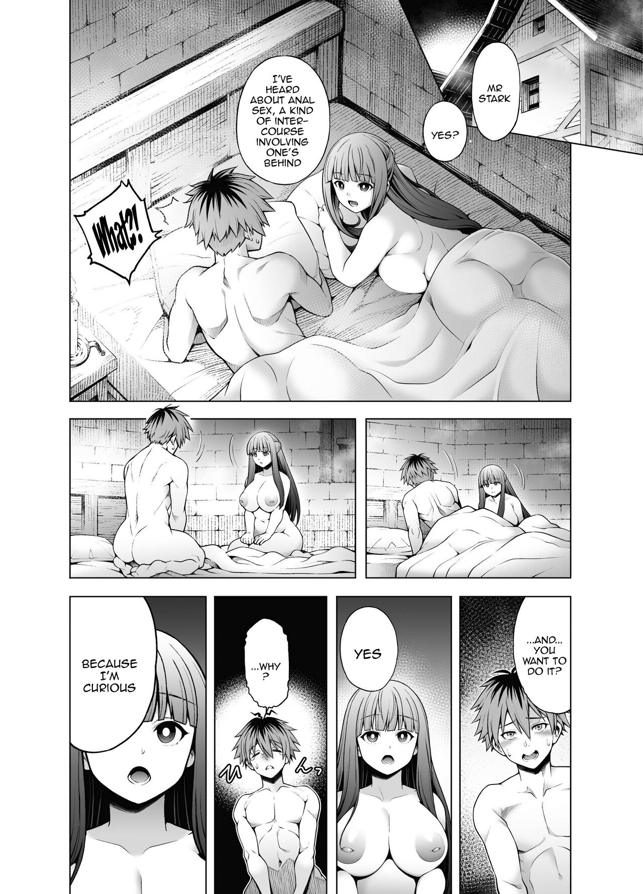 StaFern Anal Manga page 1 full