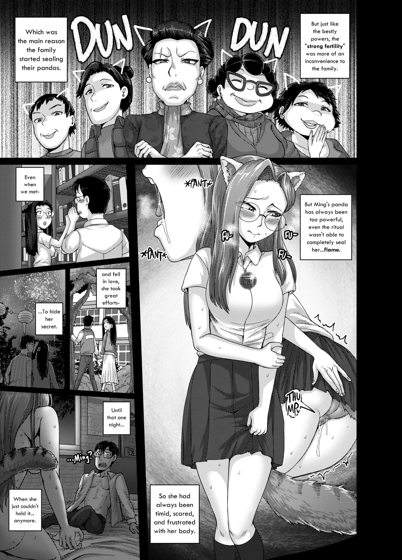 Tsuma wa Tokidoki Ecchi Panda | Mating with Red page 10 full