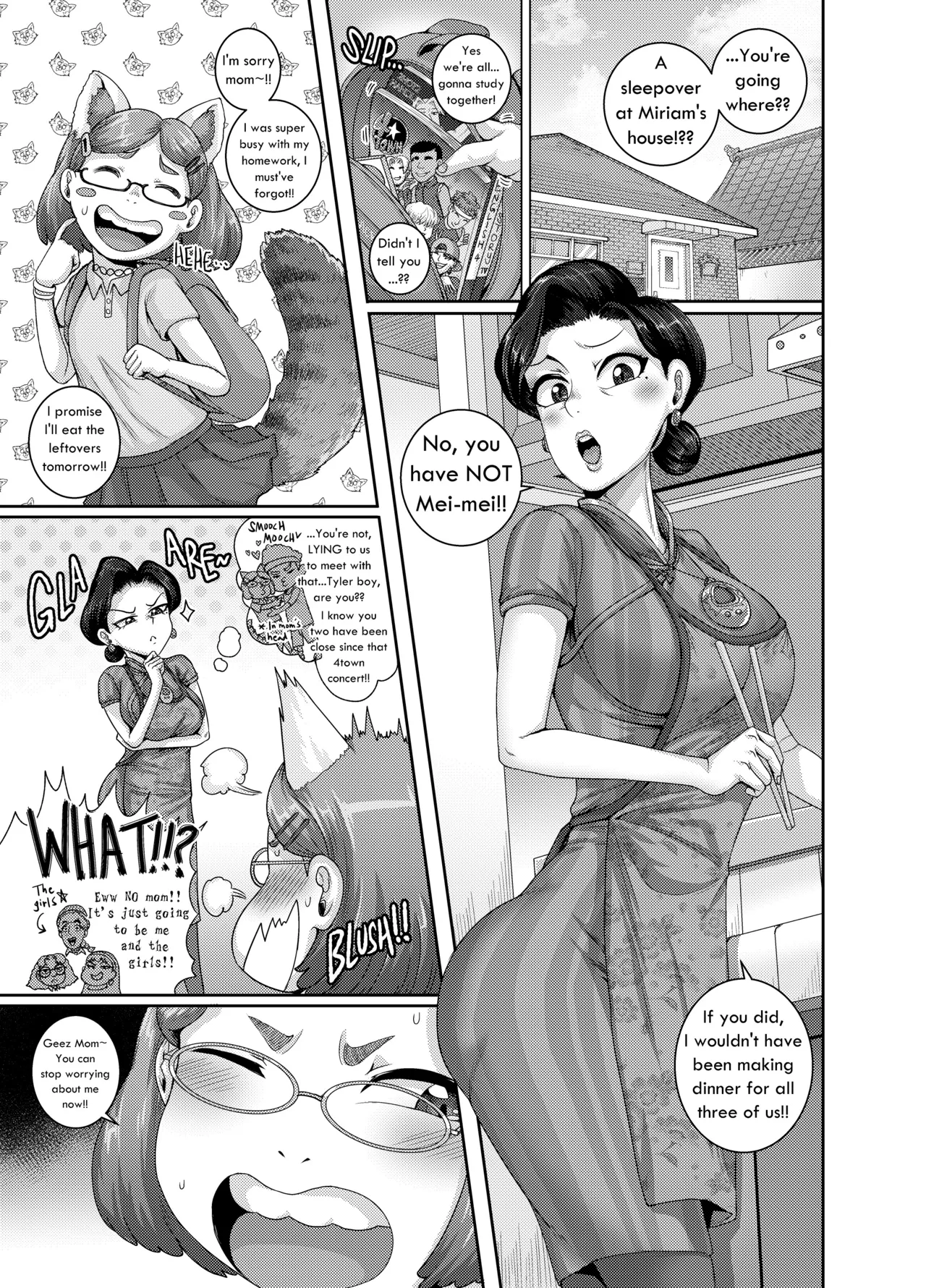 Tsuma wa Tokidoki Ecchi Panda | Mating with Red page 2 full