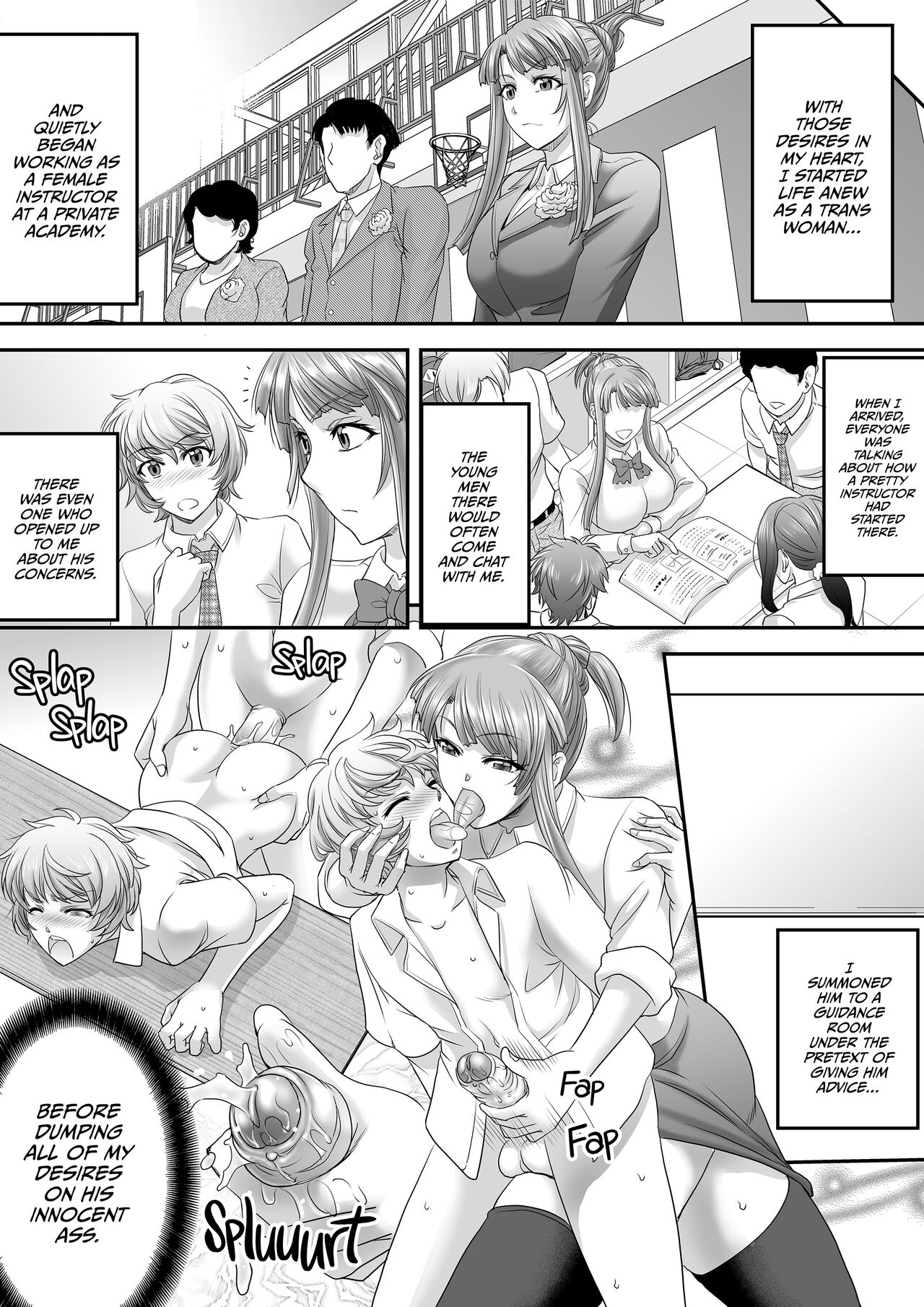 Ex-Teacher Futa Girl's True Desire page 7 full