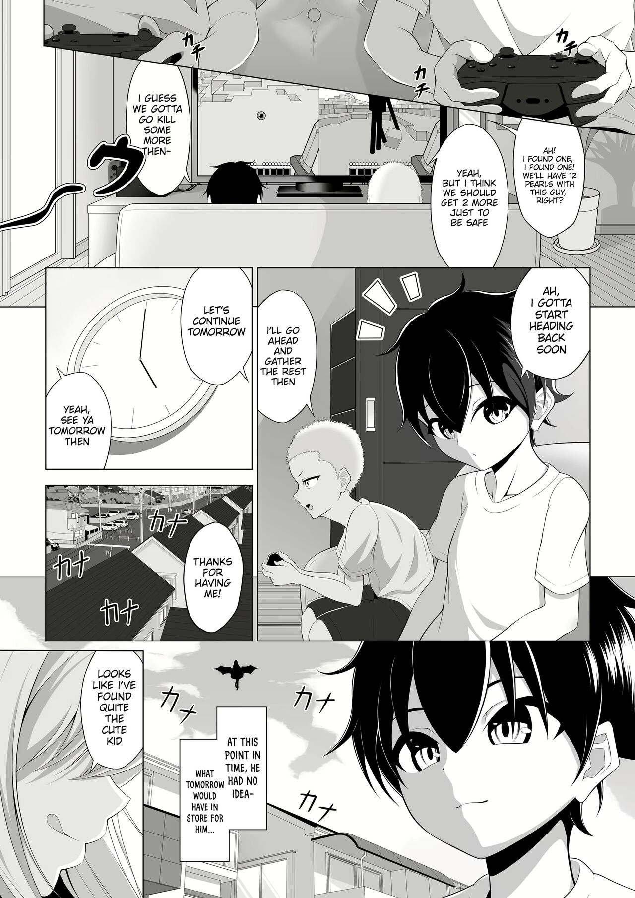 A Oneshota Where a Shotacon Succubus Targets a Boy She Took a Liking To page 4 full