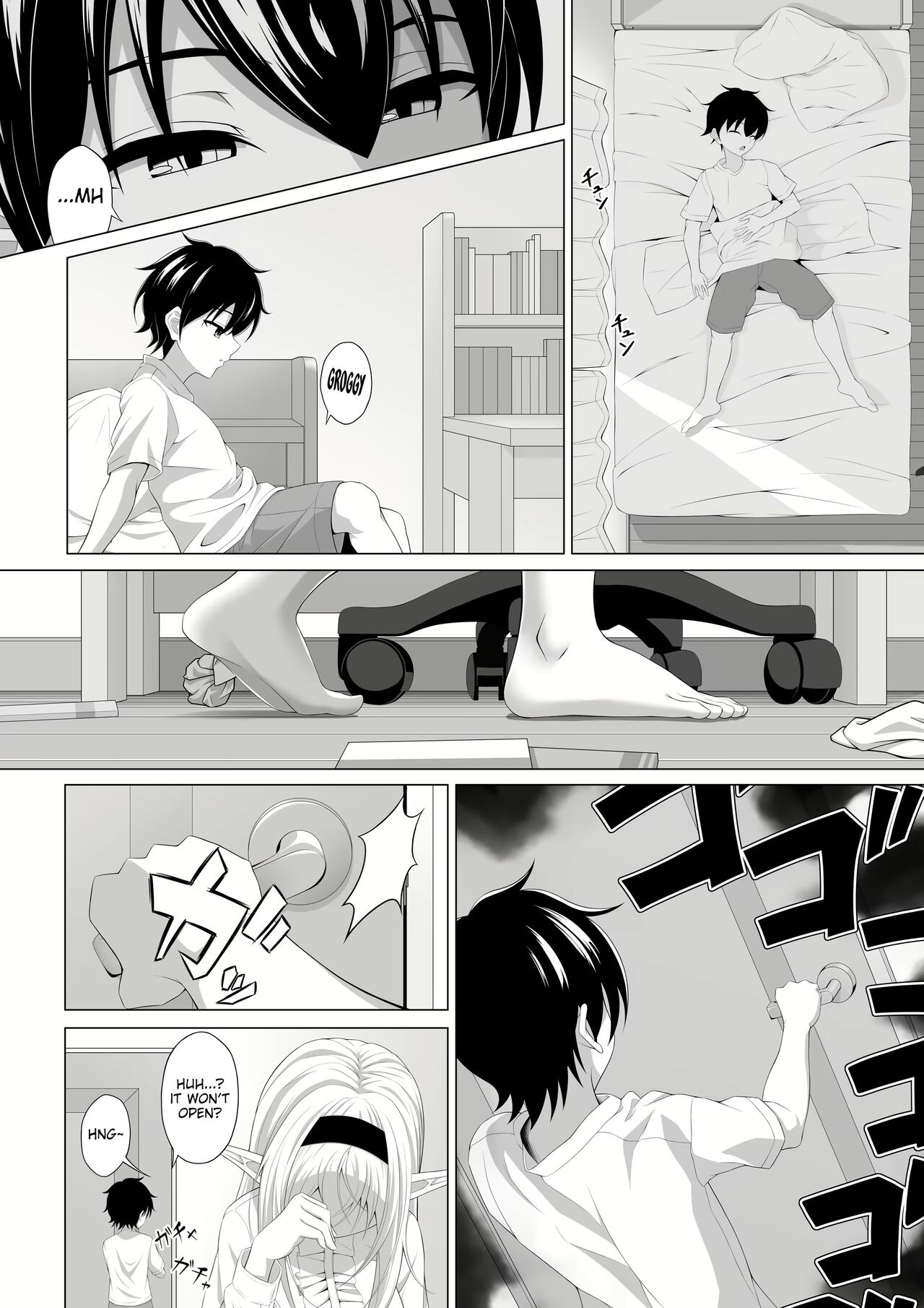 A Oneshota Where a Shotacon Succubus Targets a Boy She Took a Liking To page 8 full
