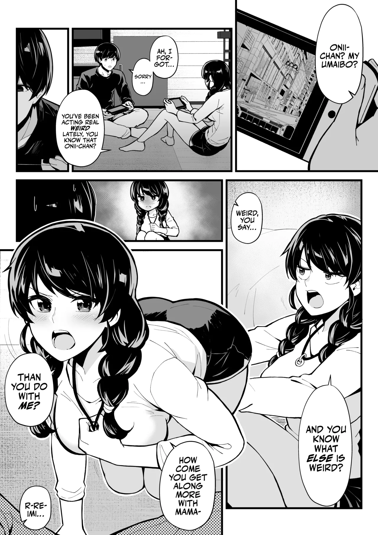 Imouto to Game o Suru, Soshite Mama to Sex o Suru page 9 full