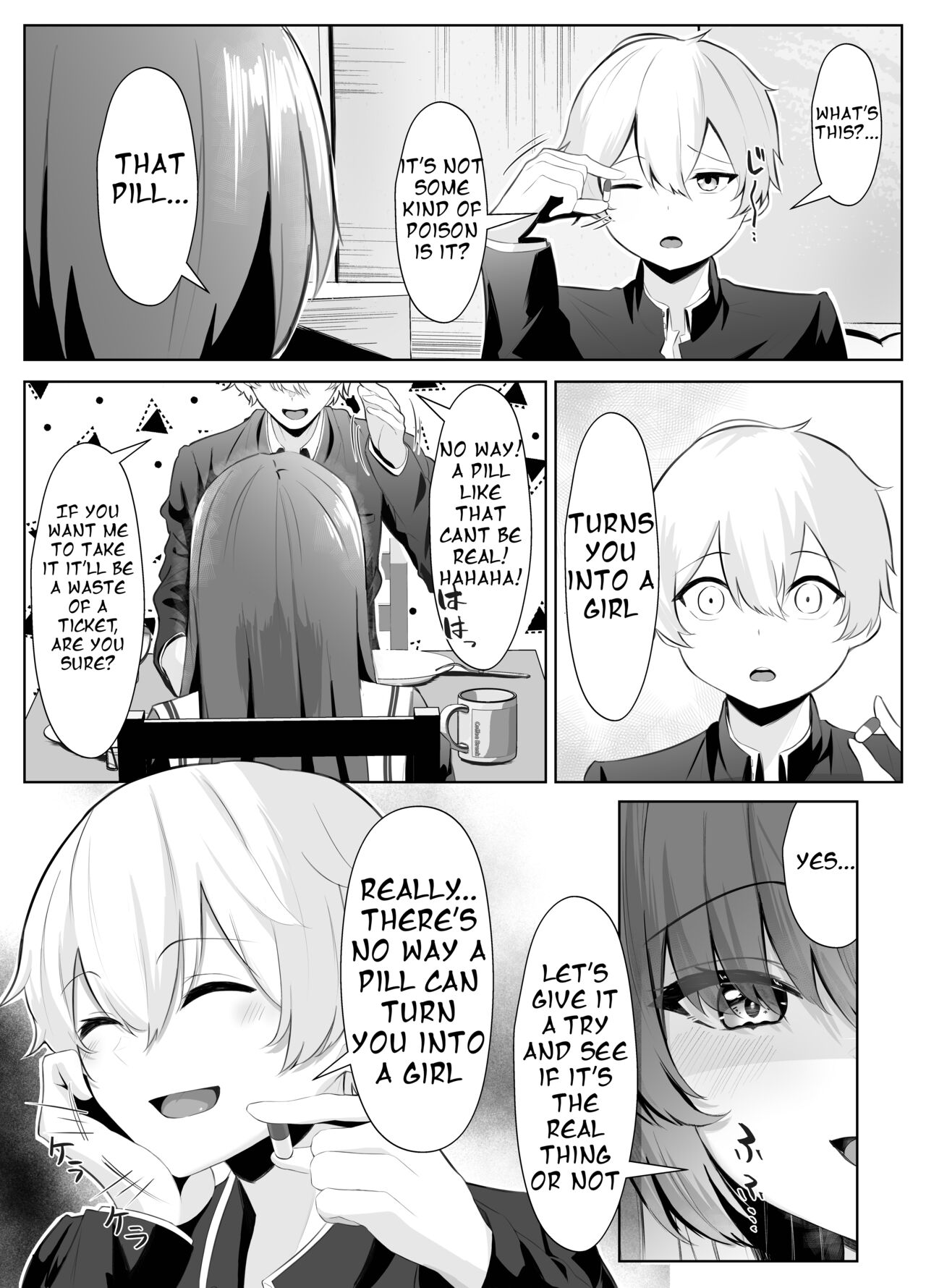 TS Onii-chan ga Futanari Imouto ni Mesuochi Saserareru Hanashi page 10 full