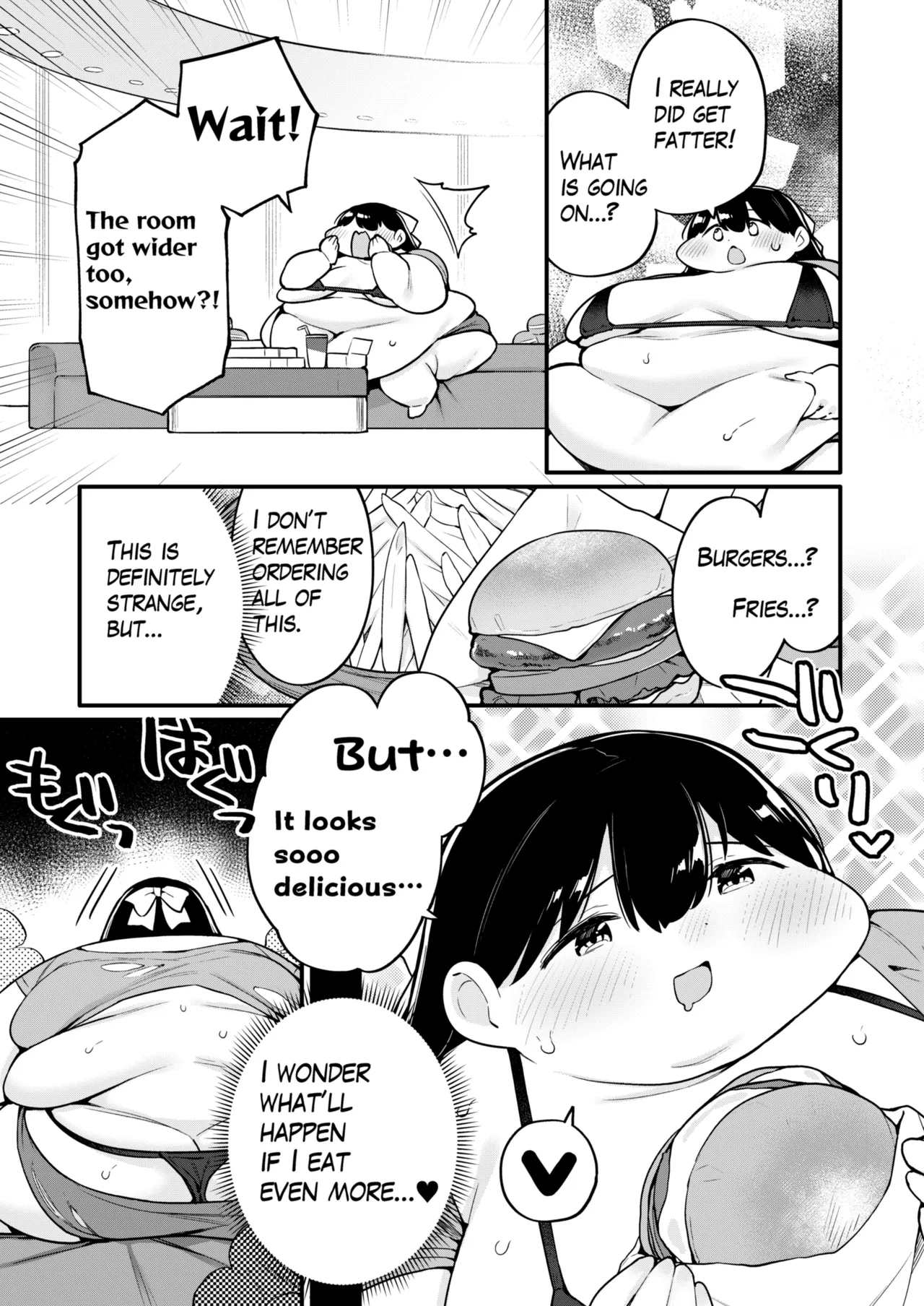Ayano's Weight Gain Diary: Dream! page 3 full