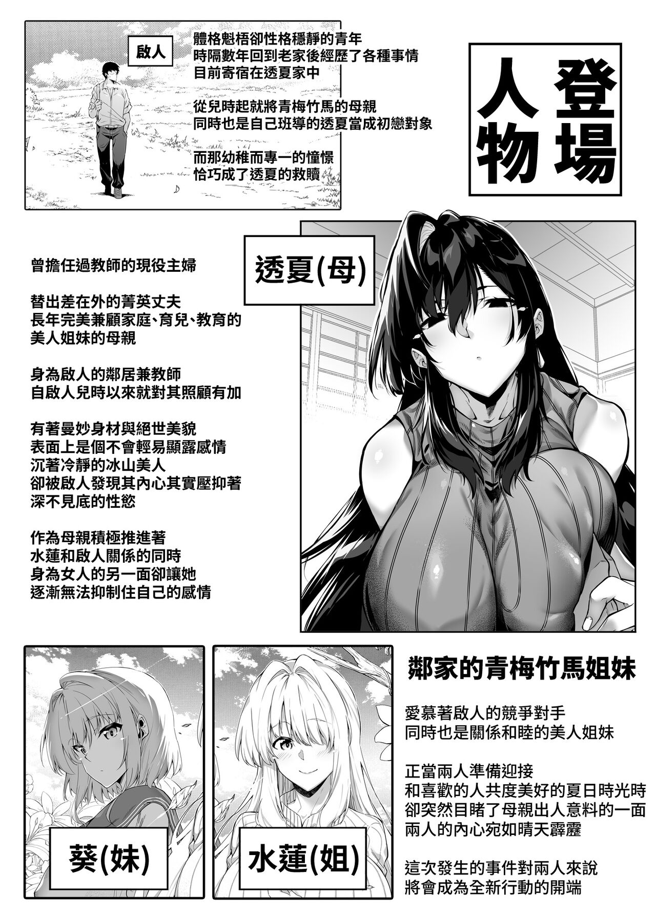 Natsu no Yari Naoshi 5 -Natsu to Inaka to Osananajimi no Haha- | 坠欢重拾之夏5 -盛夏与田舍与发小之母- page 2 full