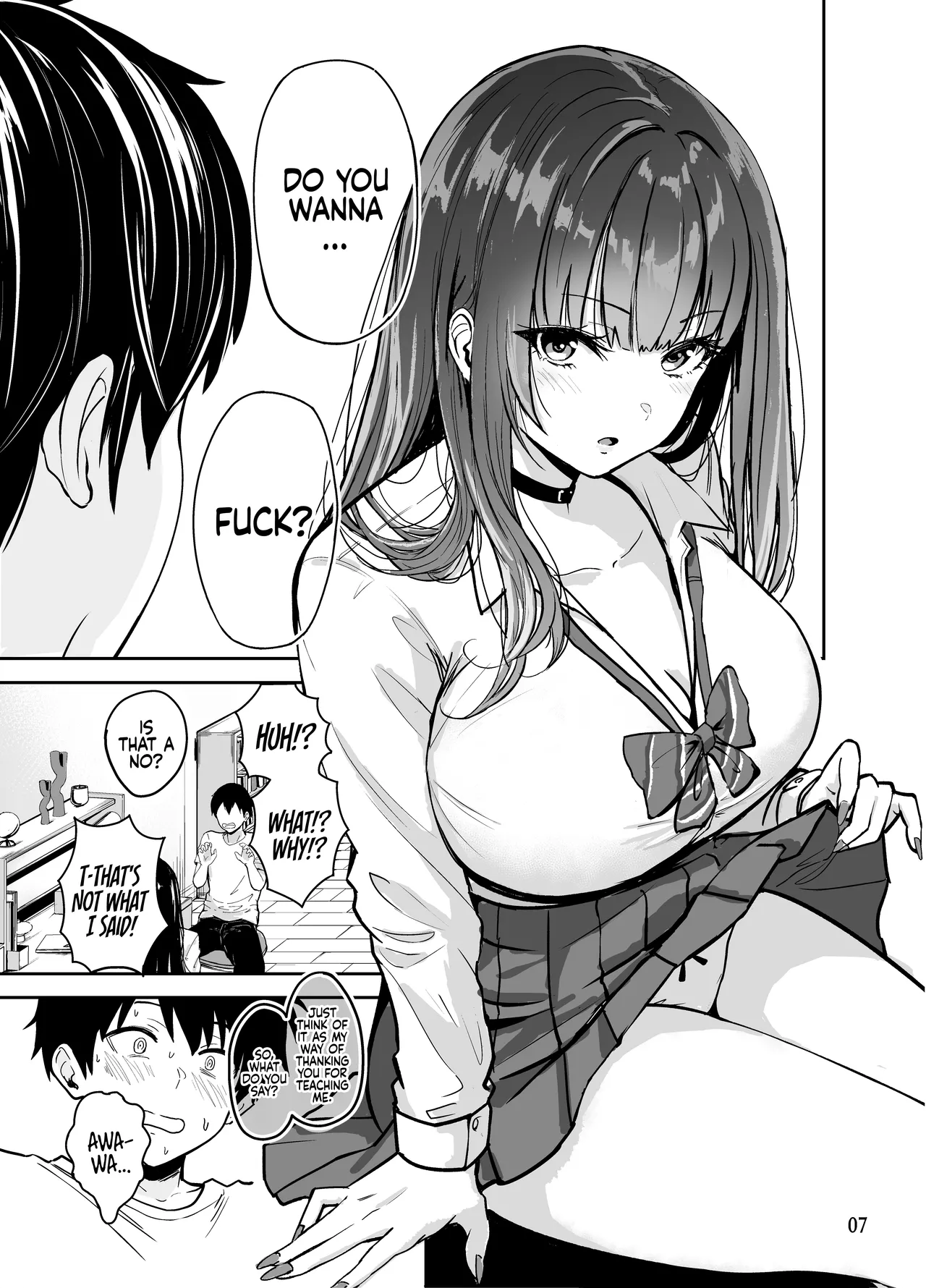 Gal to Meccha Namahame Nakadashi Ecchi Suru Hanashi #2 | Having Tons of Bareback Sex with Gyarus #2 page 9 full