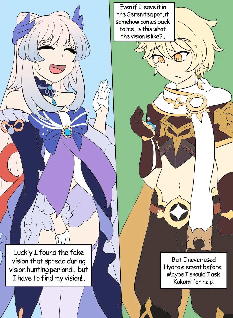 Genshin TSF: True Miko page 3 full