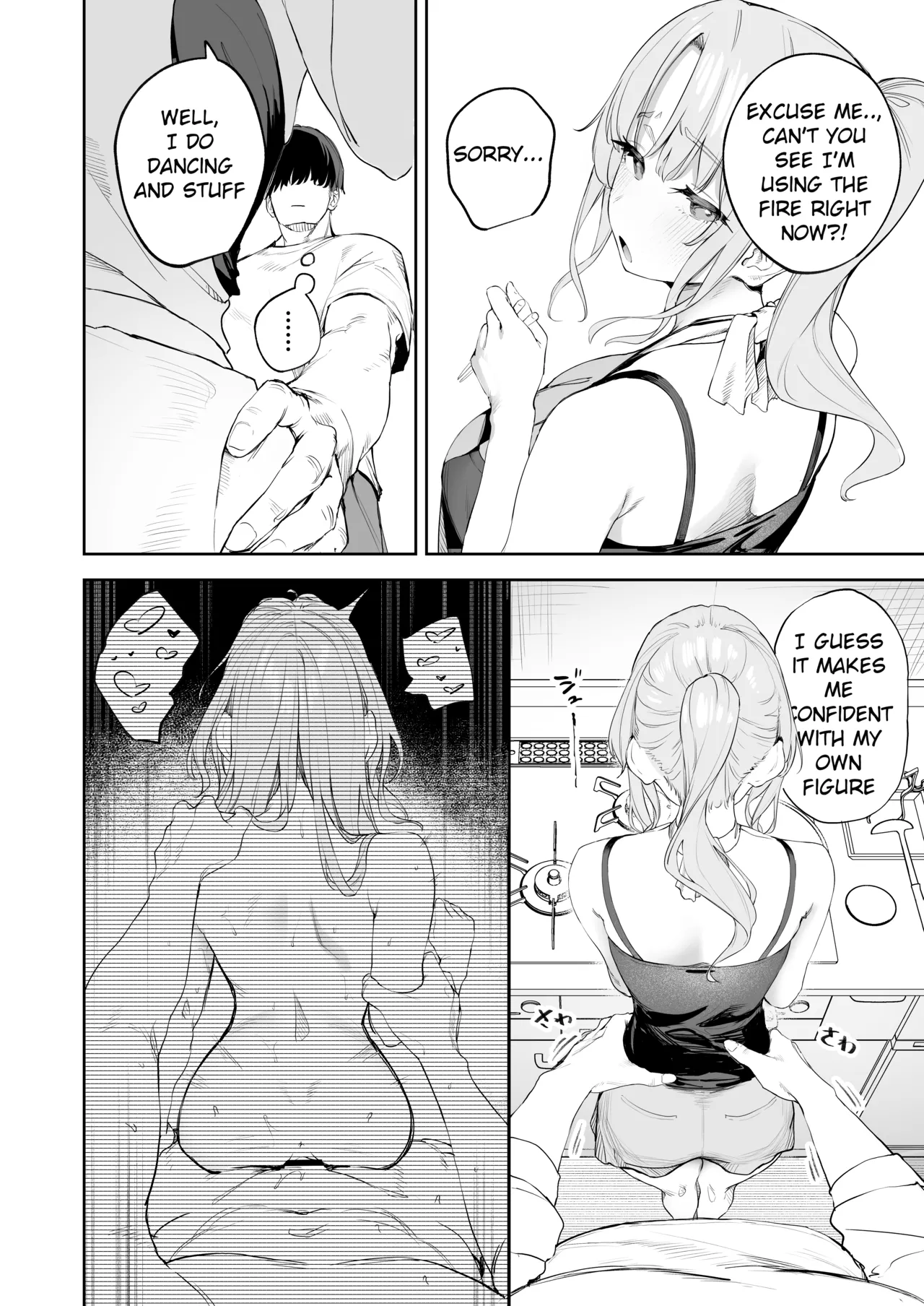 Zako Manko Claire-san no Manga  | Manga about Claire-san Weak Pussy page 2 full