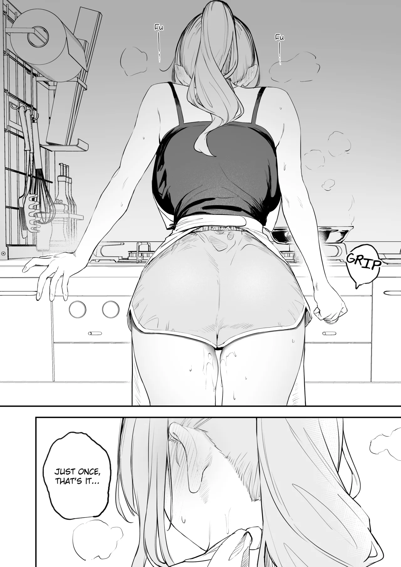 Zako Manko Claire-san no Manga  | Manga about Claire-san Weak Pussy page 6 full