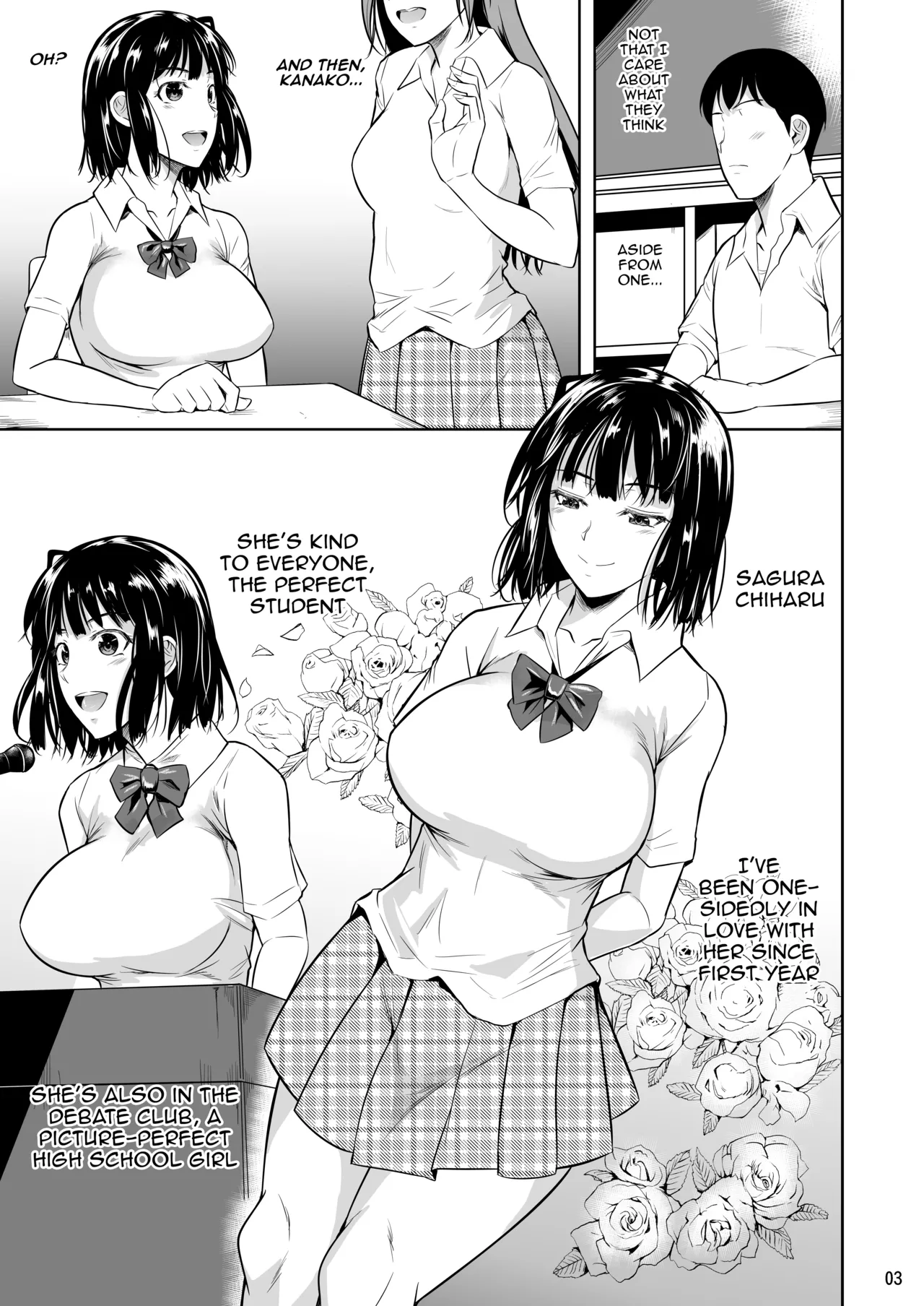 Bocchi no Mob ga Tadashii Sentaku o Shite Seiso Shoujo to Tsukiau. Mochiron Sex mo Suru | A Loner Makes the Right Choices And Goes Out With a Seiso Girl. Of Course There's Sex As Well. page 4 full