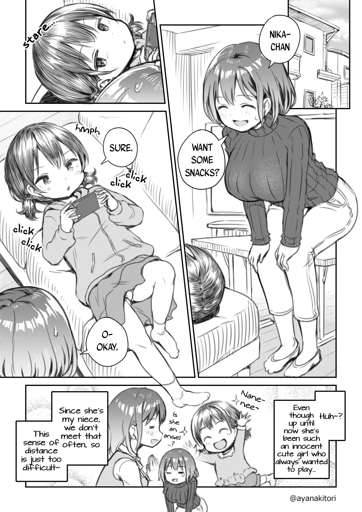 Meikko to Okki suru Futanari Ochinchin | My Niece and Her Hard Futanari Penis page 1 full
