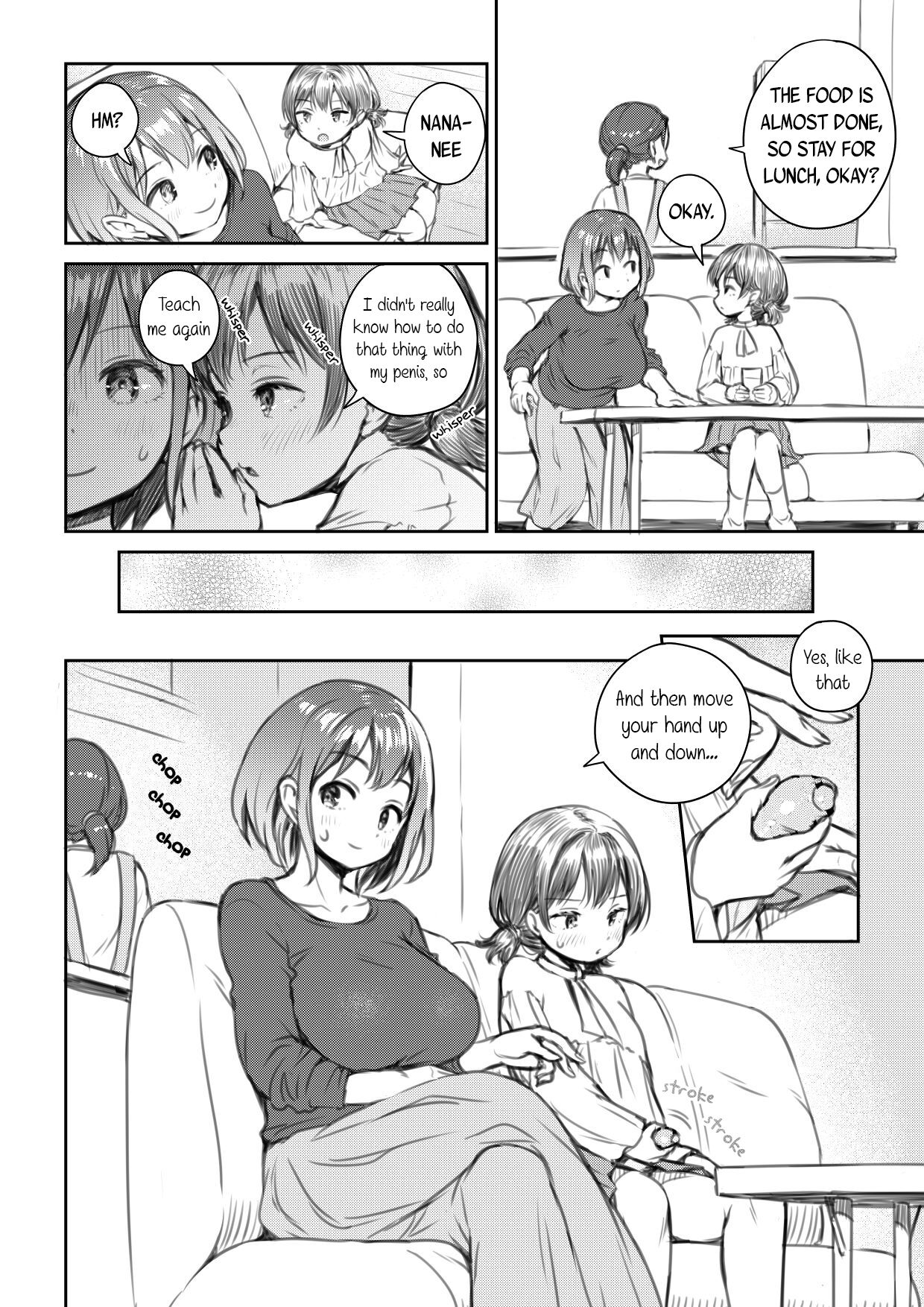Meikko to Okki suru Futanari Ochinchin | My Niece and Her Hard Futanari Penis page 6 full