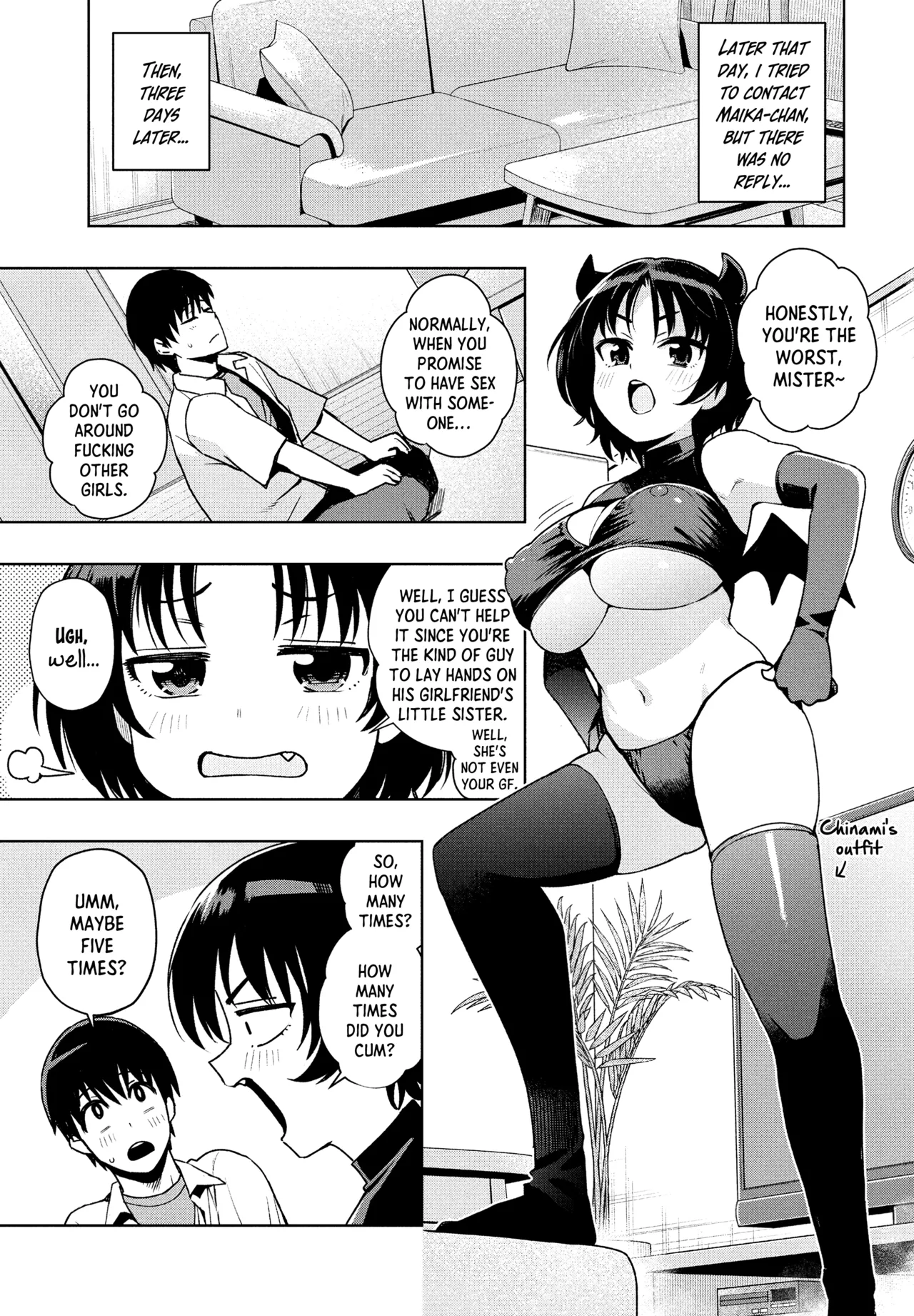 Mess Around I Guess That's Okay Ch. 2 - Bonus page 5 full