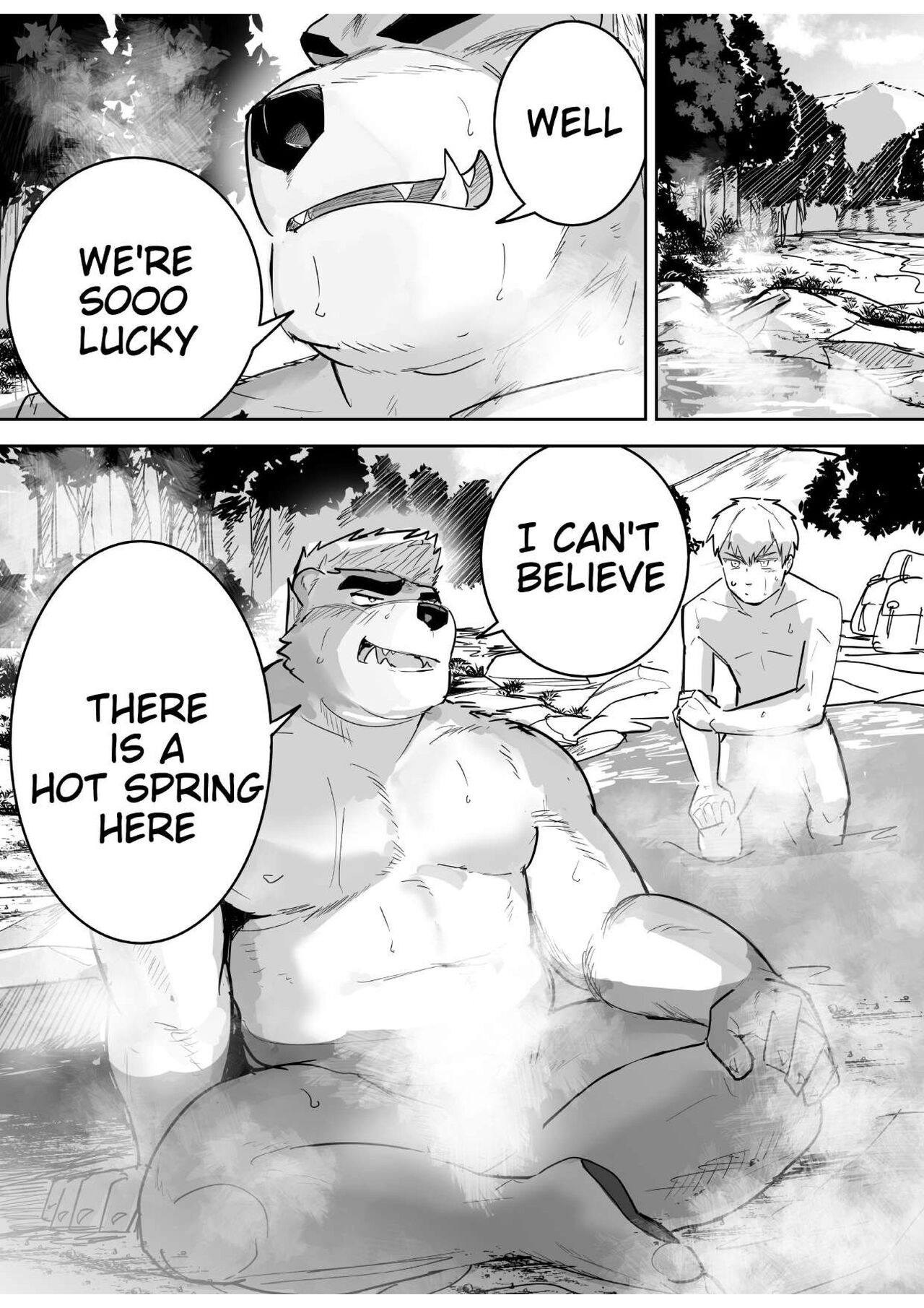 Naked with a partner gangly beastie at a hot spring page 2 full