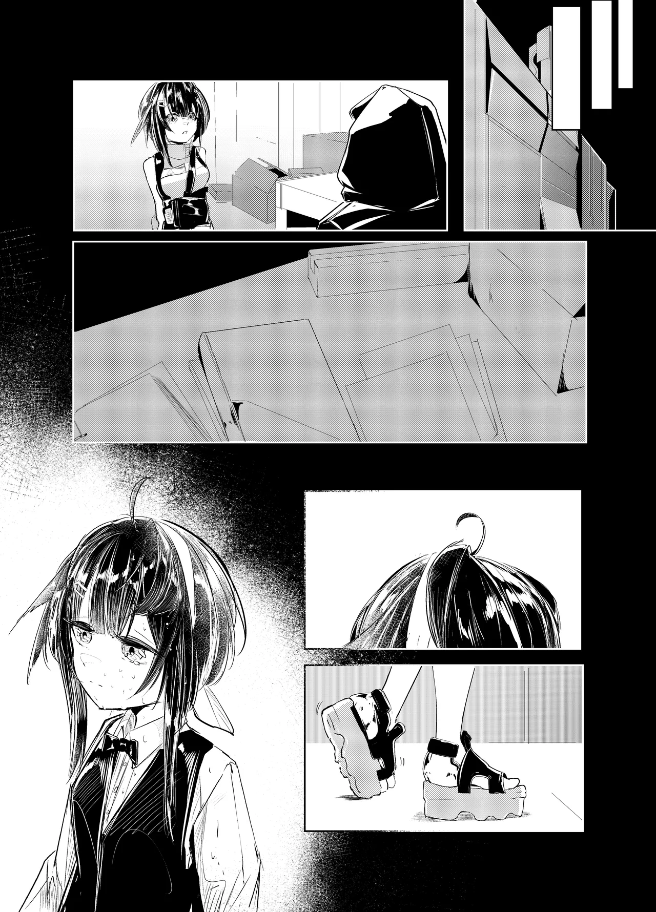 「適材不適所」地絵原稿 page 3 full