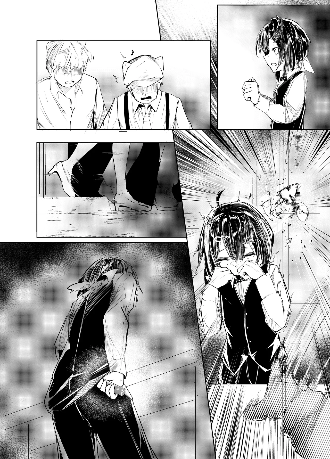 「適材不適所」地絵原稿 page 4 full