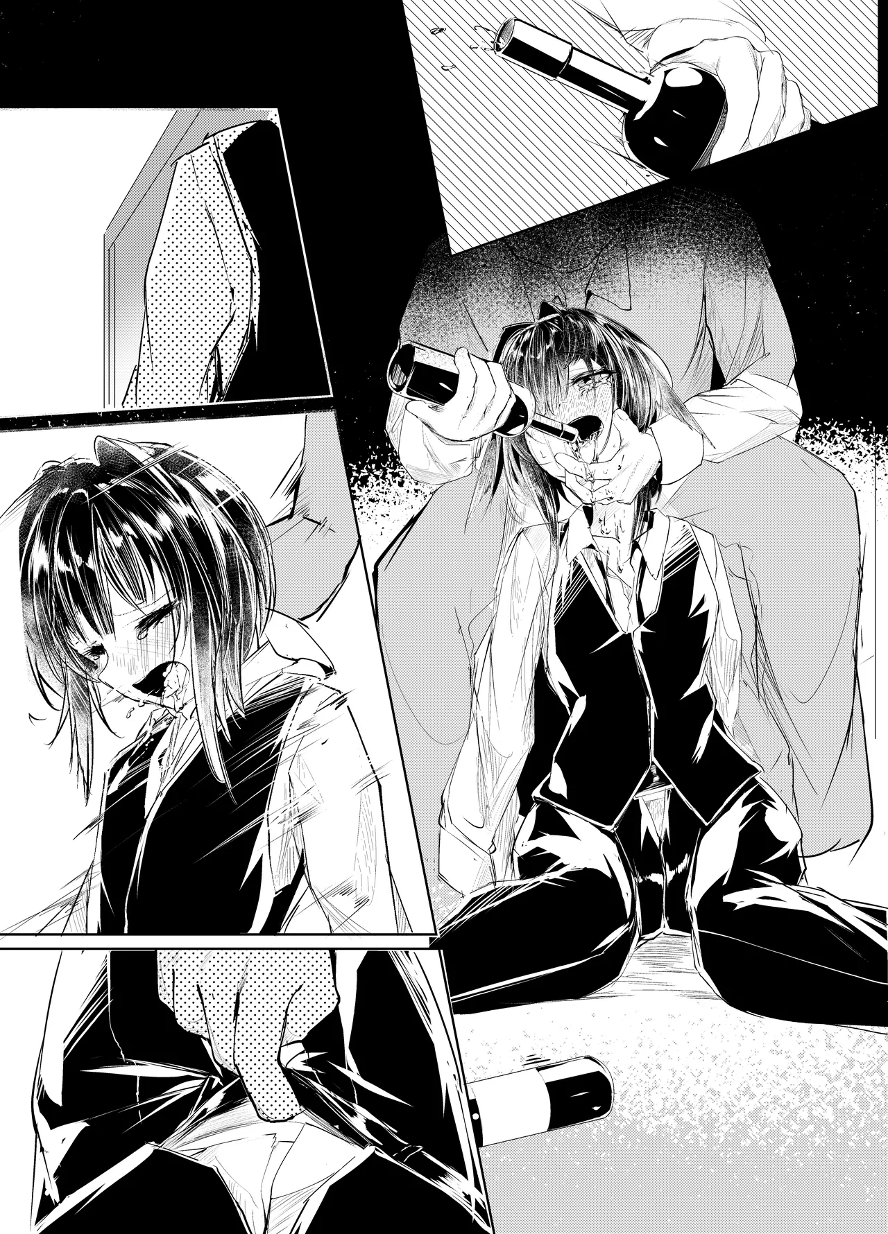 「適材不適所」地絵原稿 page 7 full