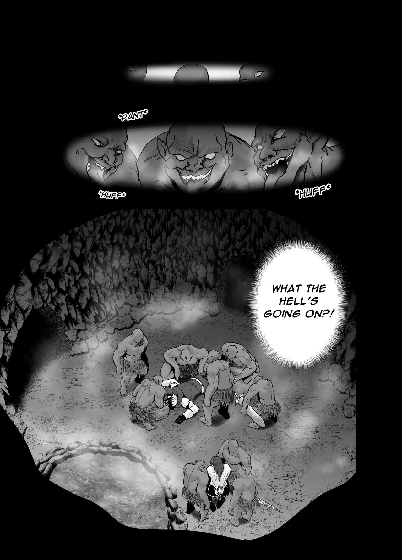 Ravished and Corrupted by Monsters in a Magic Love Spring ~Hero's Defeat~ page 10 full