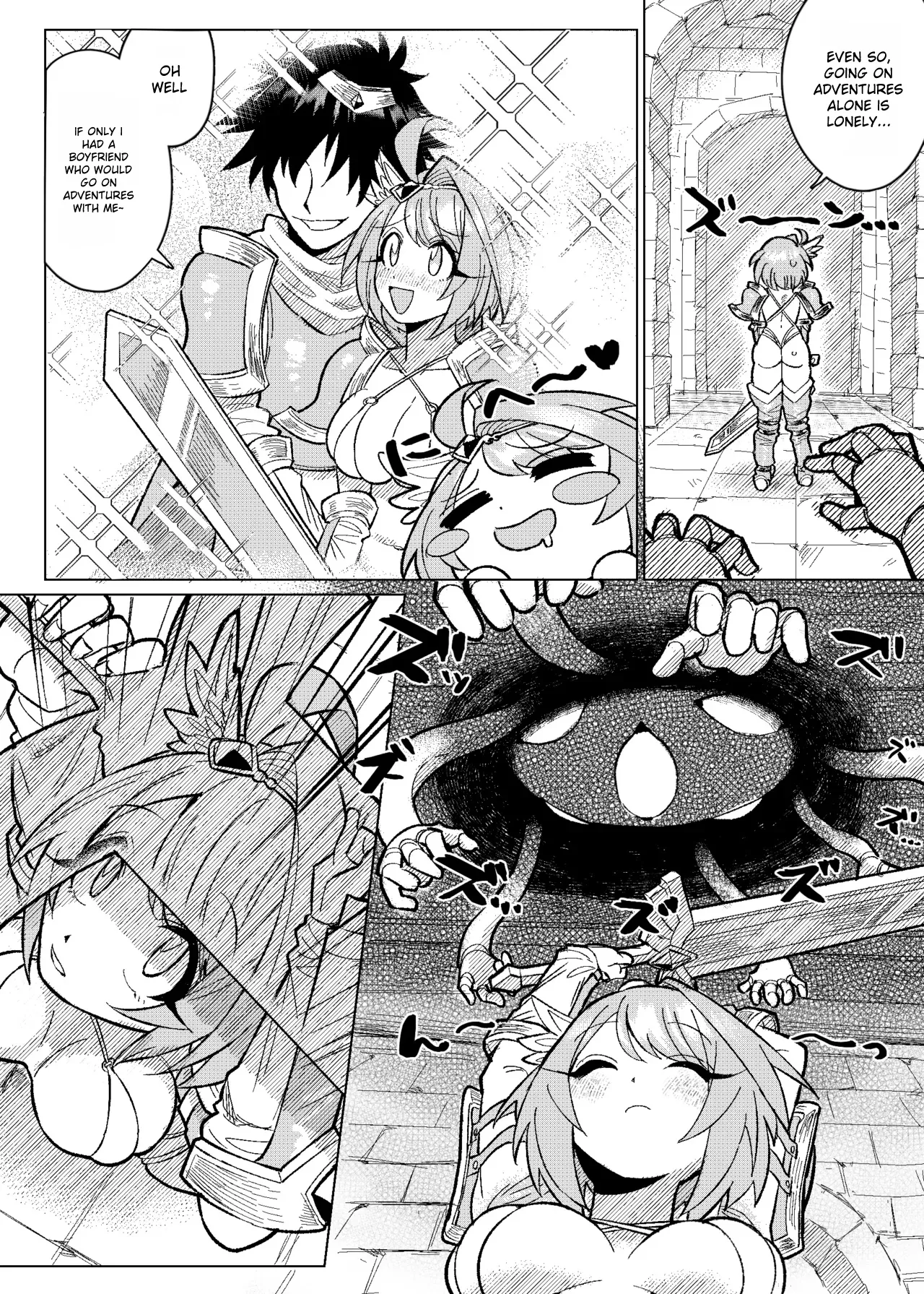 Big Breasted Female Warrior's Thorough Tickling Hell page 3 full