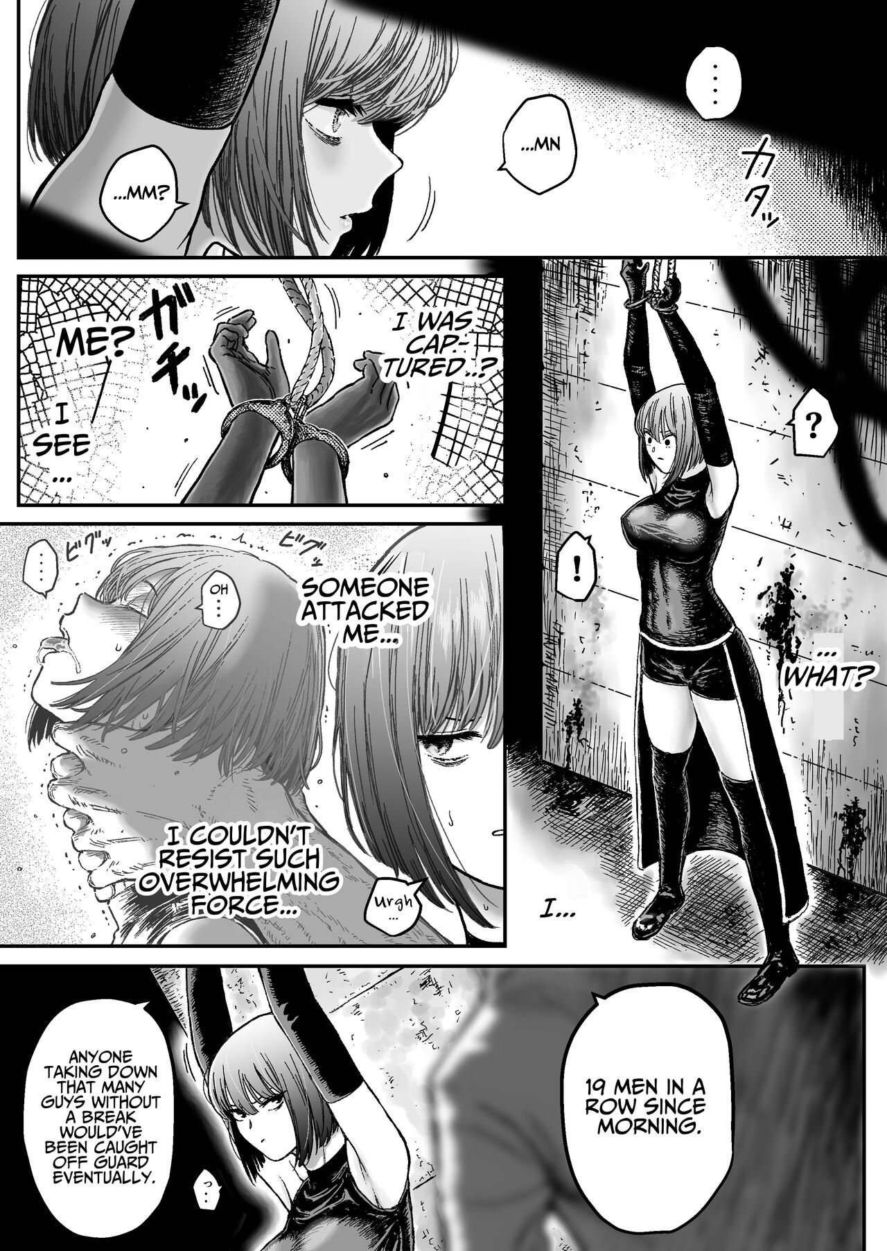 Sweet Abduction: Kankin Sareta Hero no Ryoujoku Jigoku page 4 full