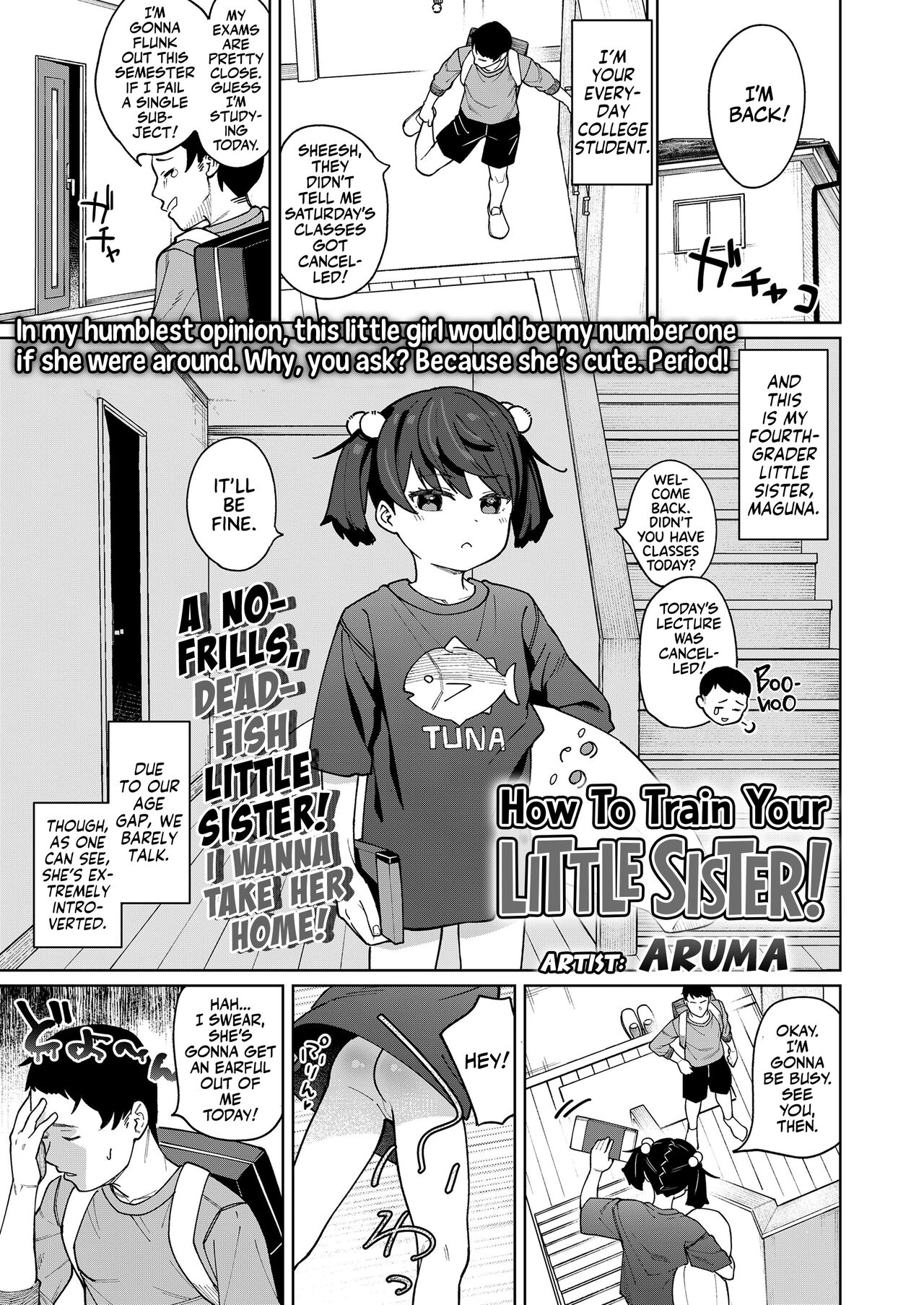 Maguro Imouto wo Ikikatsu! | How to Train your Little Sister! page 1 full