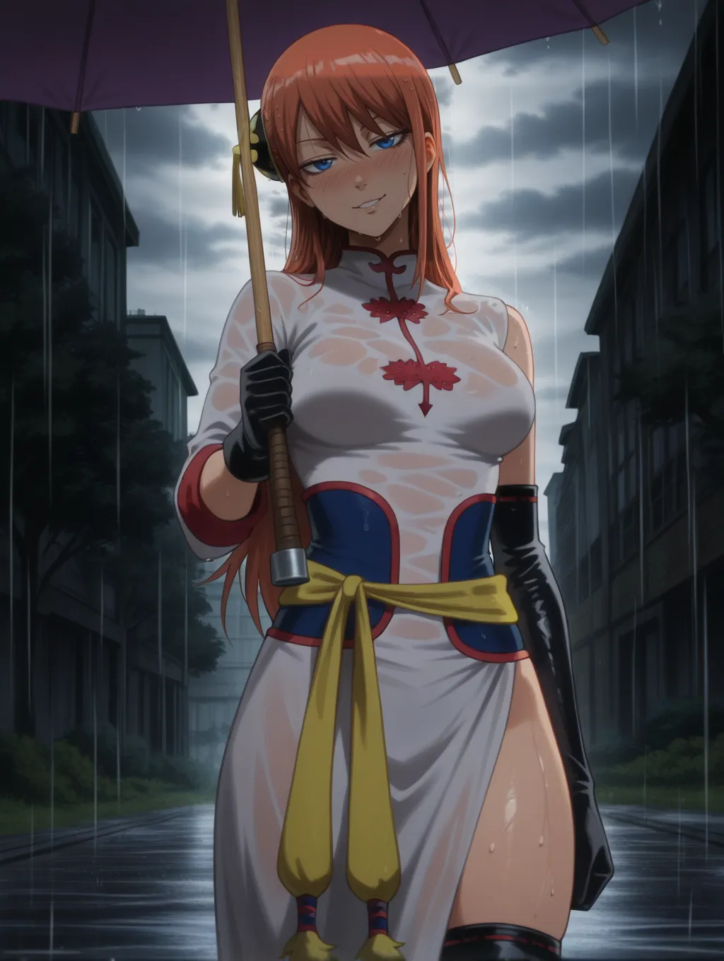Kagura | Gintama 🌧️🌂 waifuinvoker ai generated page 2 full