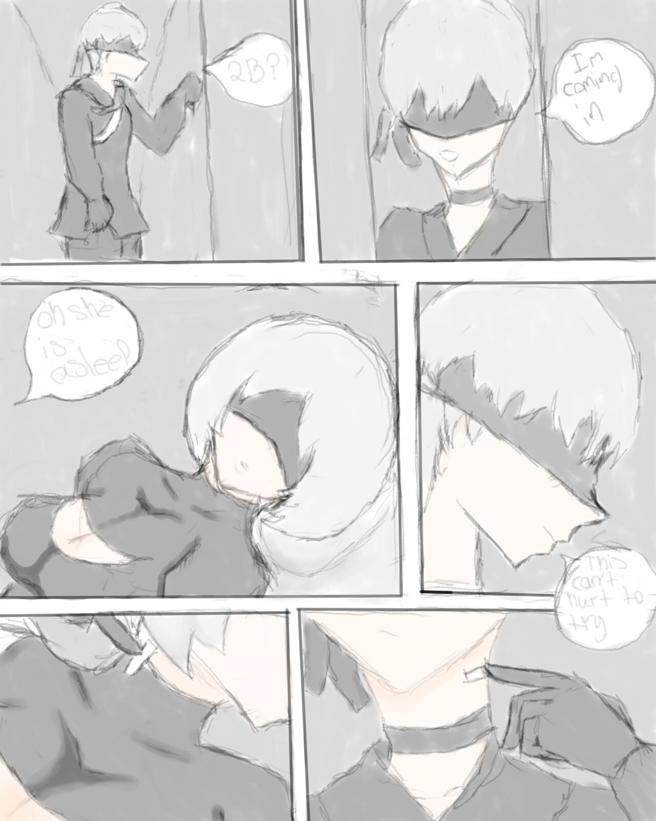 2b x 9s hentai comics page 3 full