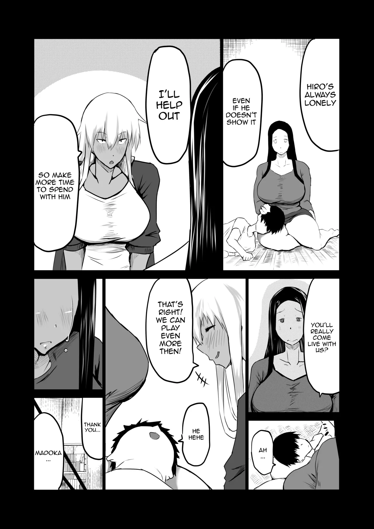 My Friend Uses My Mom And Aunt To Get Off / Tomodachi ga Boku no Oba to Mama de Gachinuki page 7 full