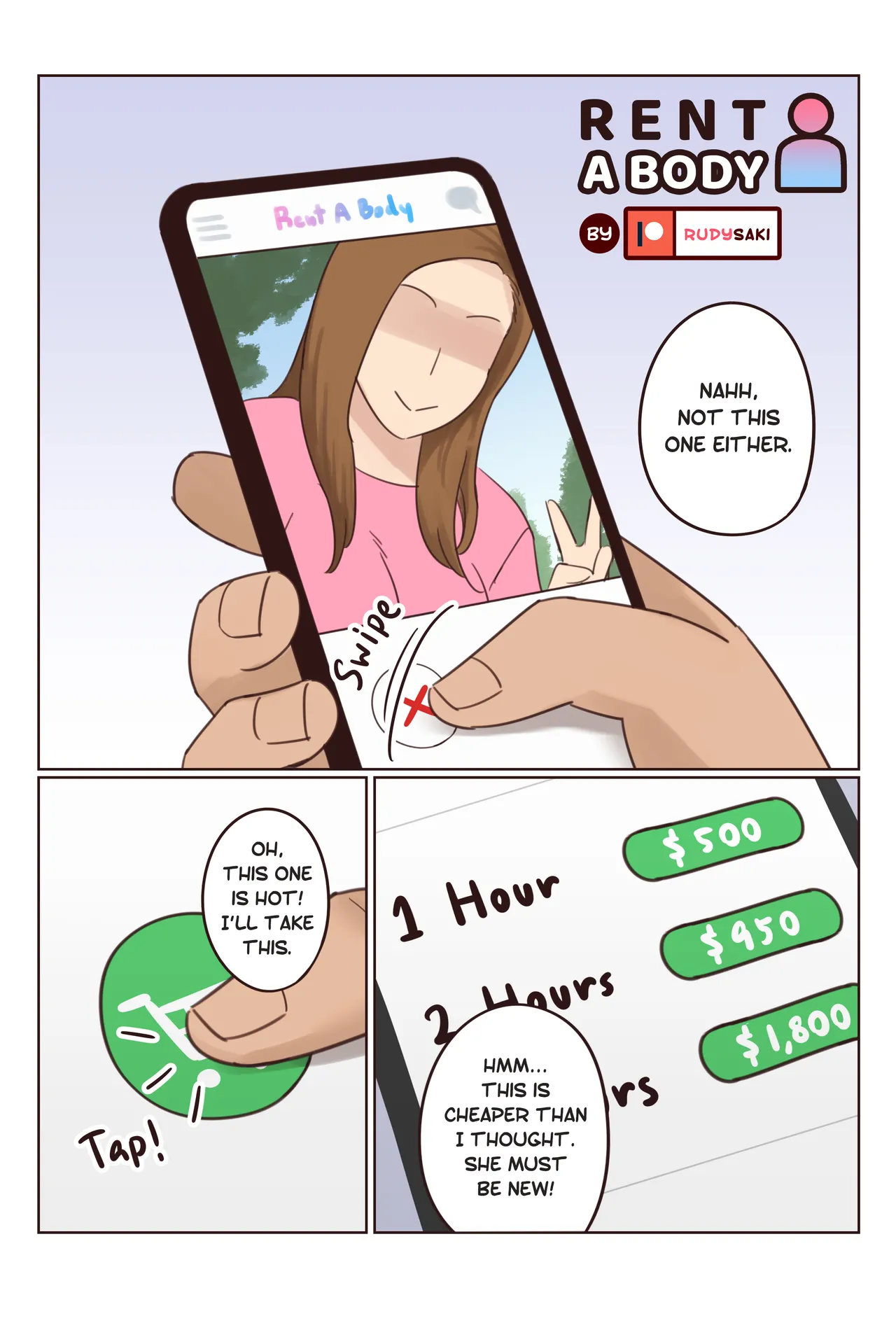 Rent a Body page 1 full