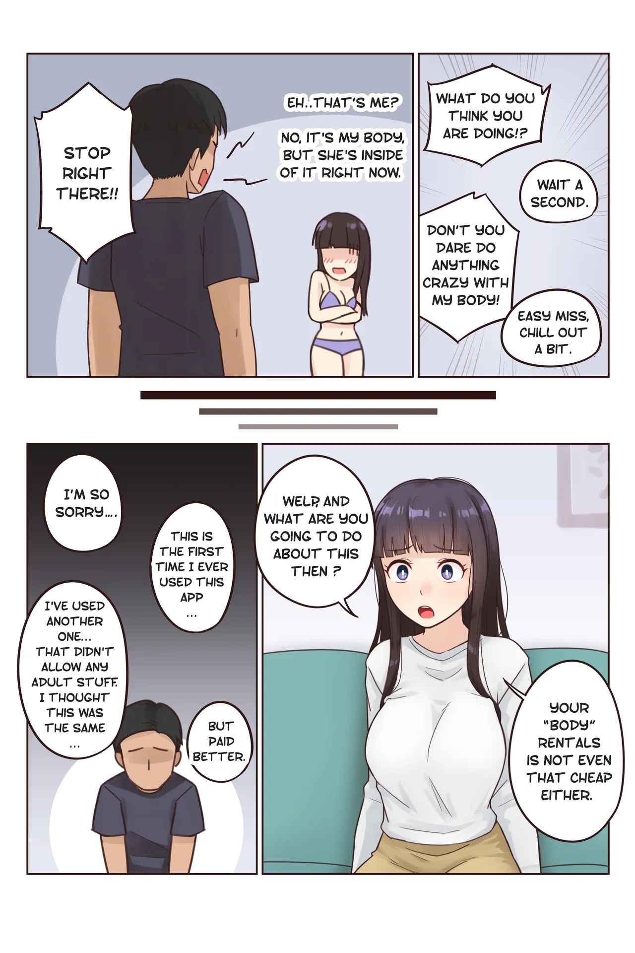 Rent a Body page 5 full