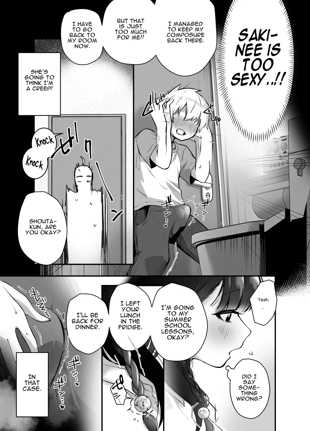 Rinjin no Seiso na Onee-chan JK wa boku wo Dekiai suru Dosukebe Inma deshita ~ page 5 full