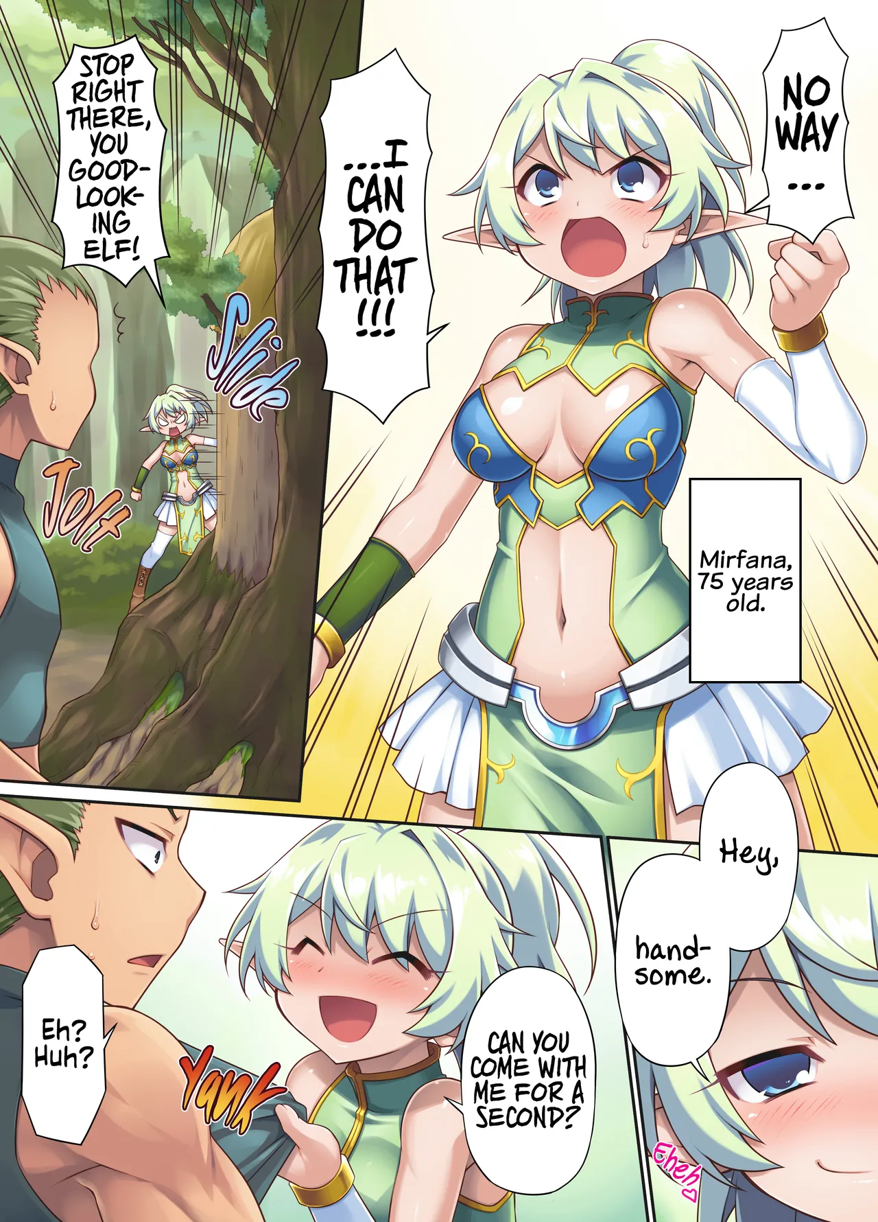 Nasty Bitch's Reincarnation in Another World Elf ~The Case of Dropping into Tentacle Hell After Reincarnation~ page 10 full