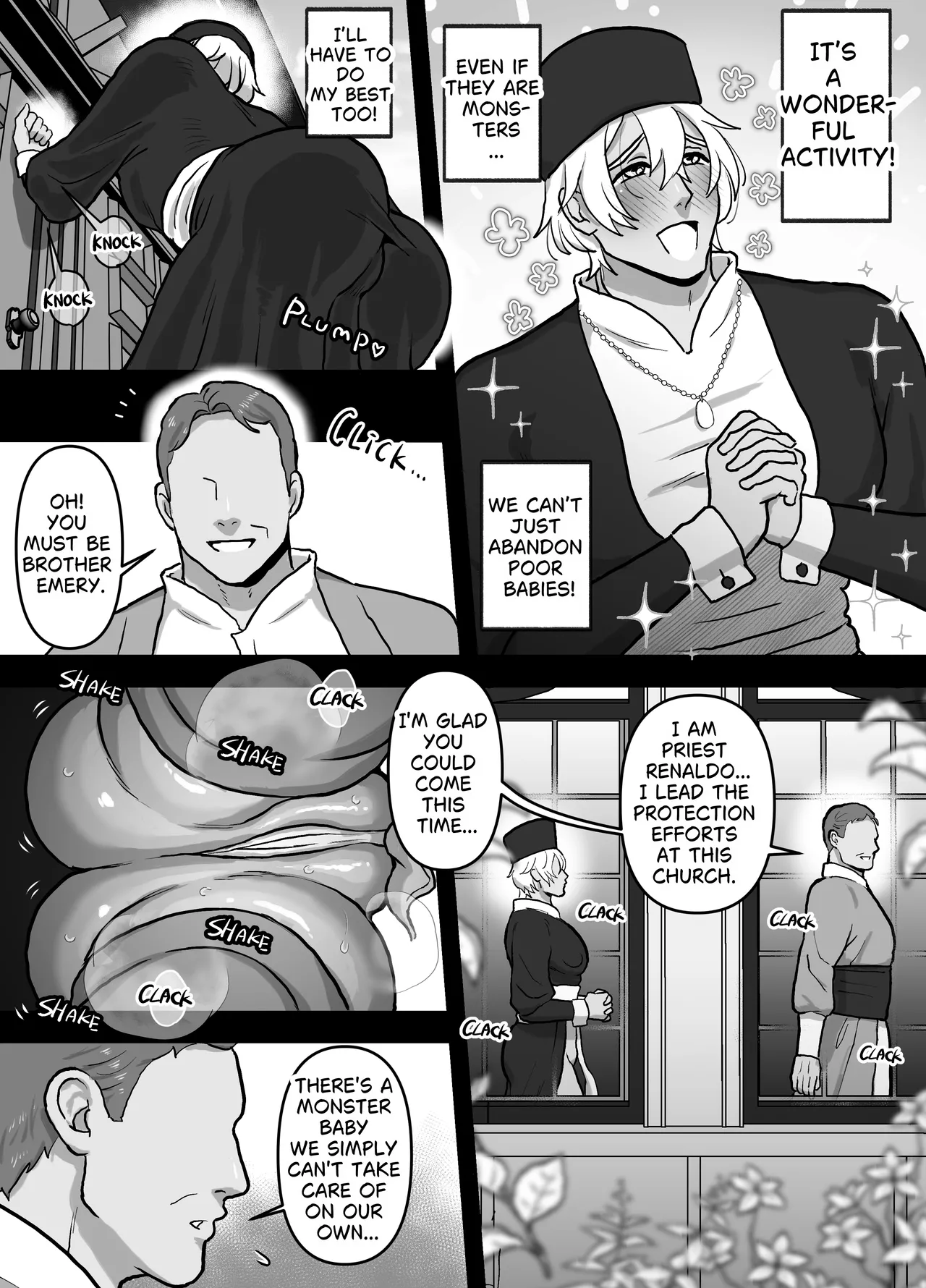 Cuntboy Monk's Clit-feeding Care page 3 full