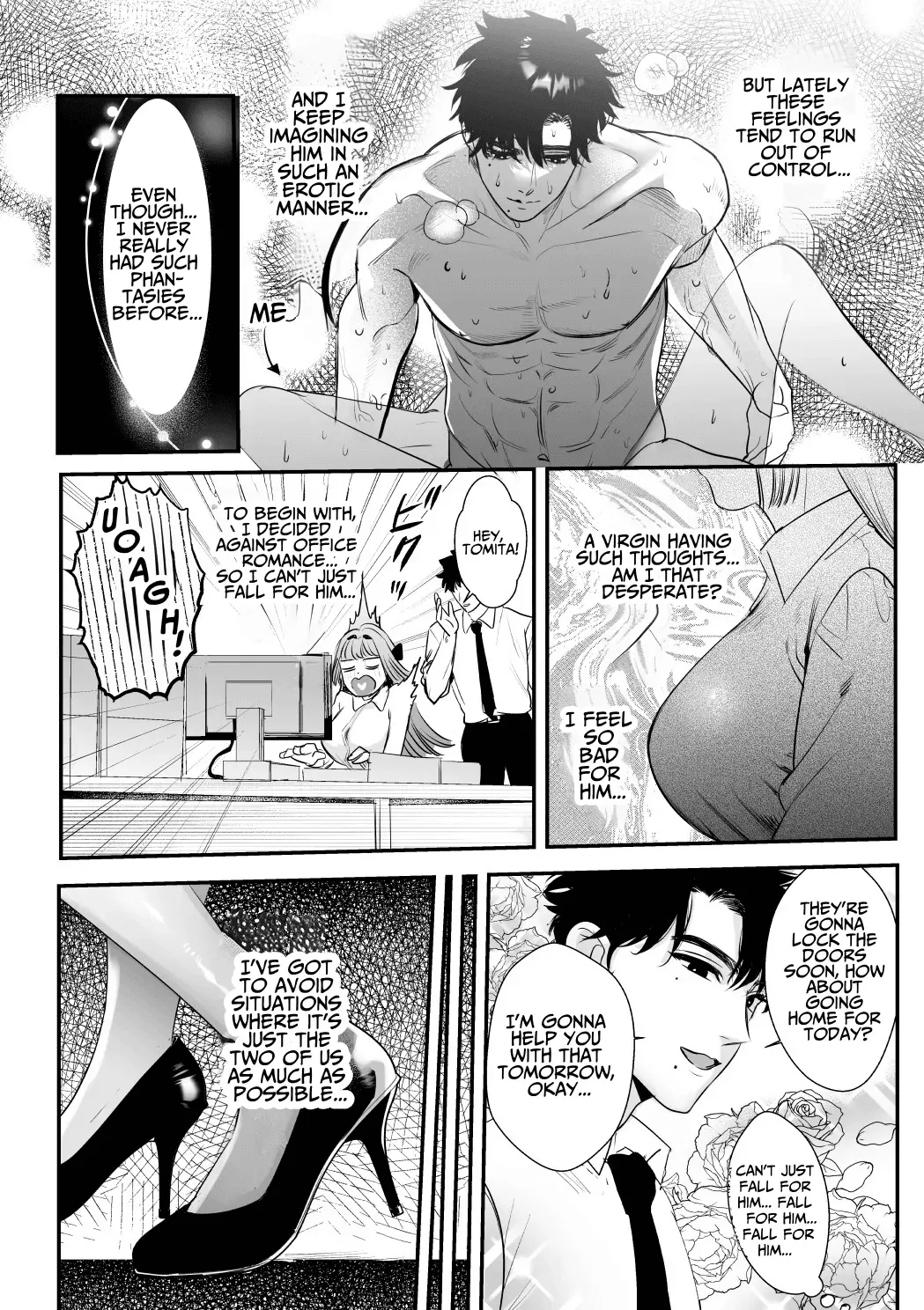 Kaerenai Futari ~Taifuu no Yoru, Akogare no Senpai to...Aibeya Dekiai Nama Koubi~ | They Can't Go Back ~Alone with Senpai on a Typhoon Night~ page 10 full