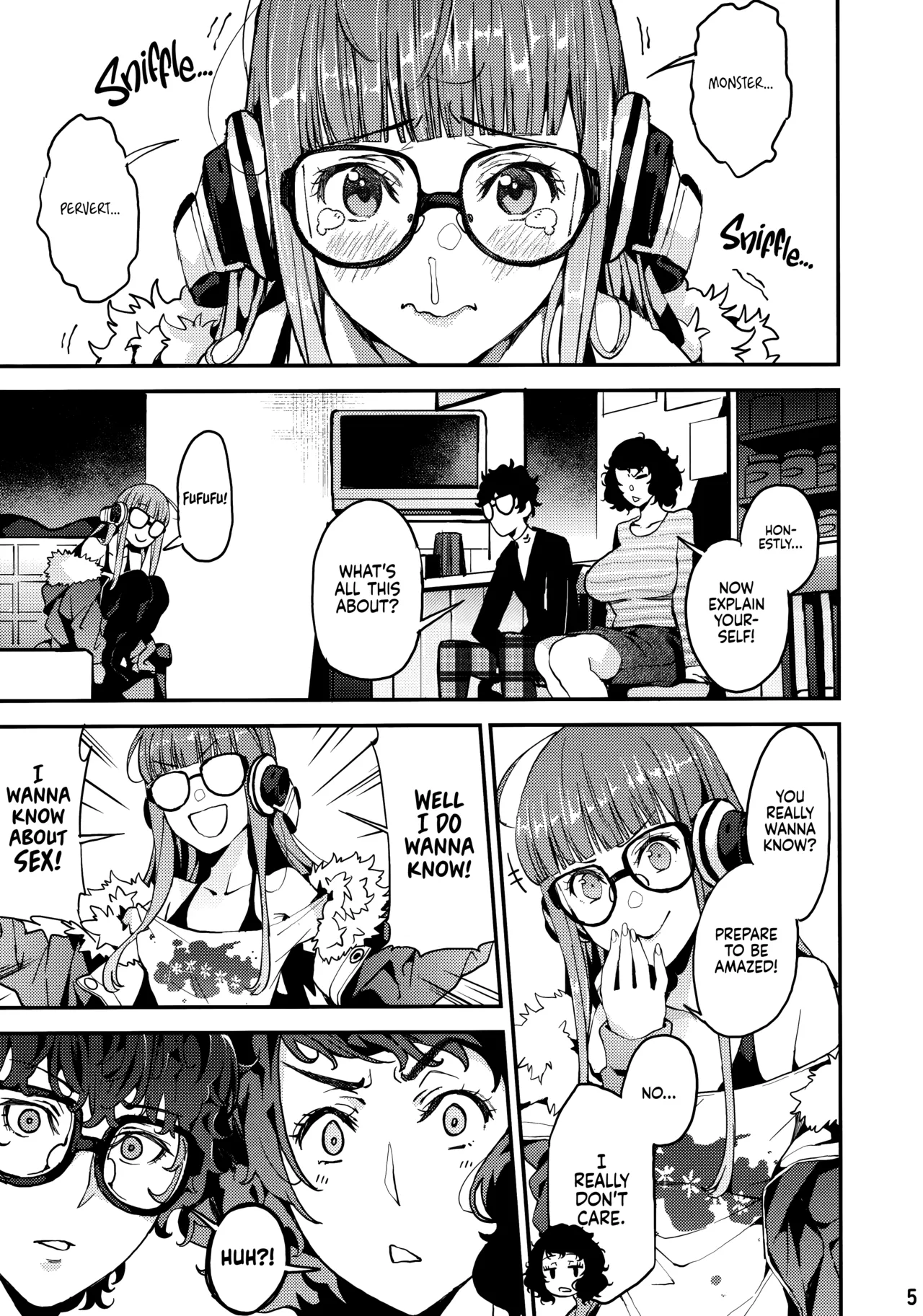 Kawakami Sensei to Futaba no Himitsu Kojin Jugyou | Kawakami-Sensei and Futaba's Secret Private Lessons page 7 full