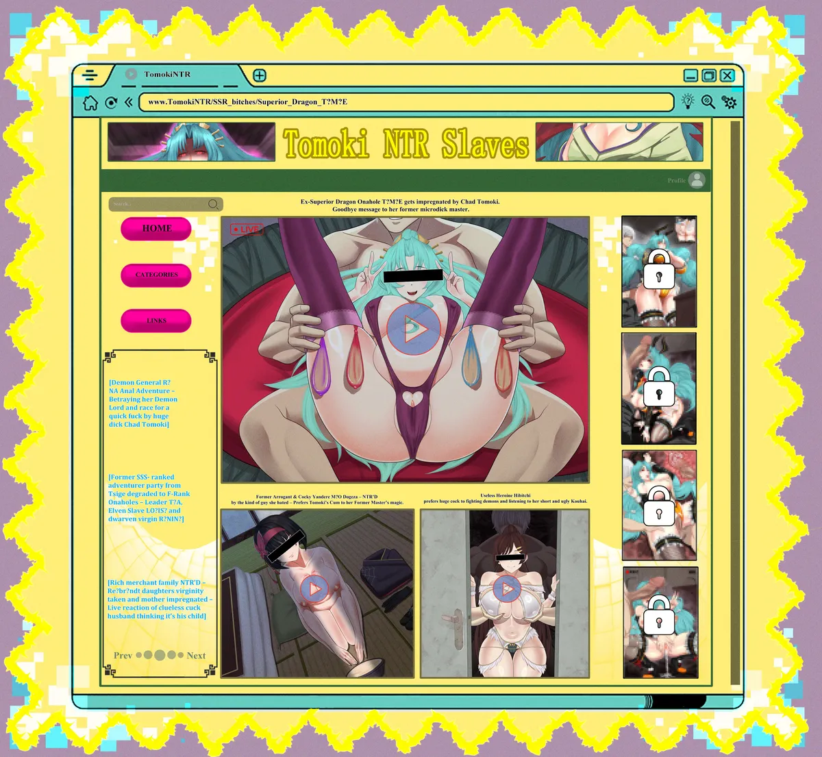 NTRYurian - Tsukimichi NTR - Tomoki Bad End page 4 full