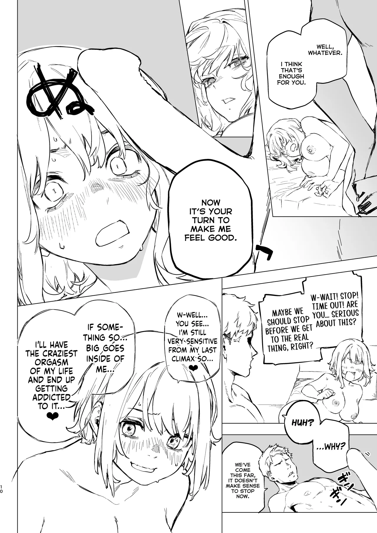 Mitame wa Tsuyoki dakedo Jitsu wa Kuso Zako na Onee-chan o Buchi Okasu Hon | The story of how I completely ravaged my tough-looking but actually weak older sister. page 8 full