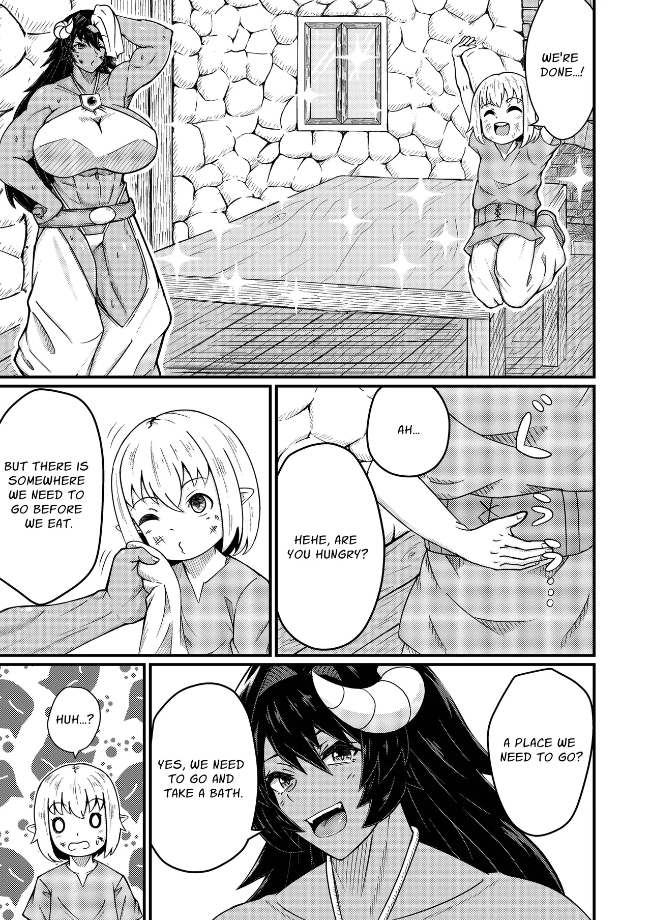 Warrioress Velna and the Elf page 8 full