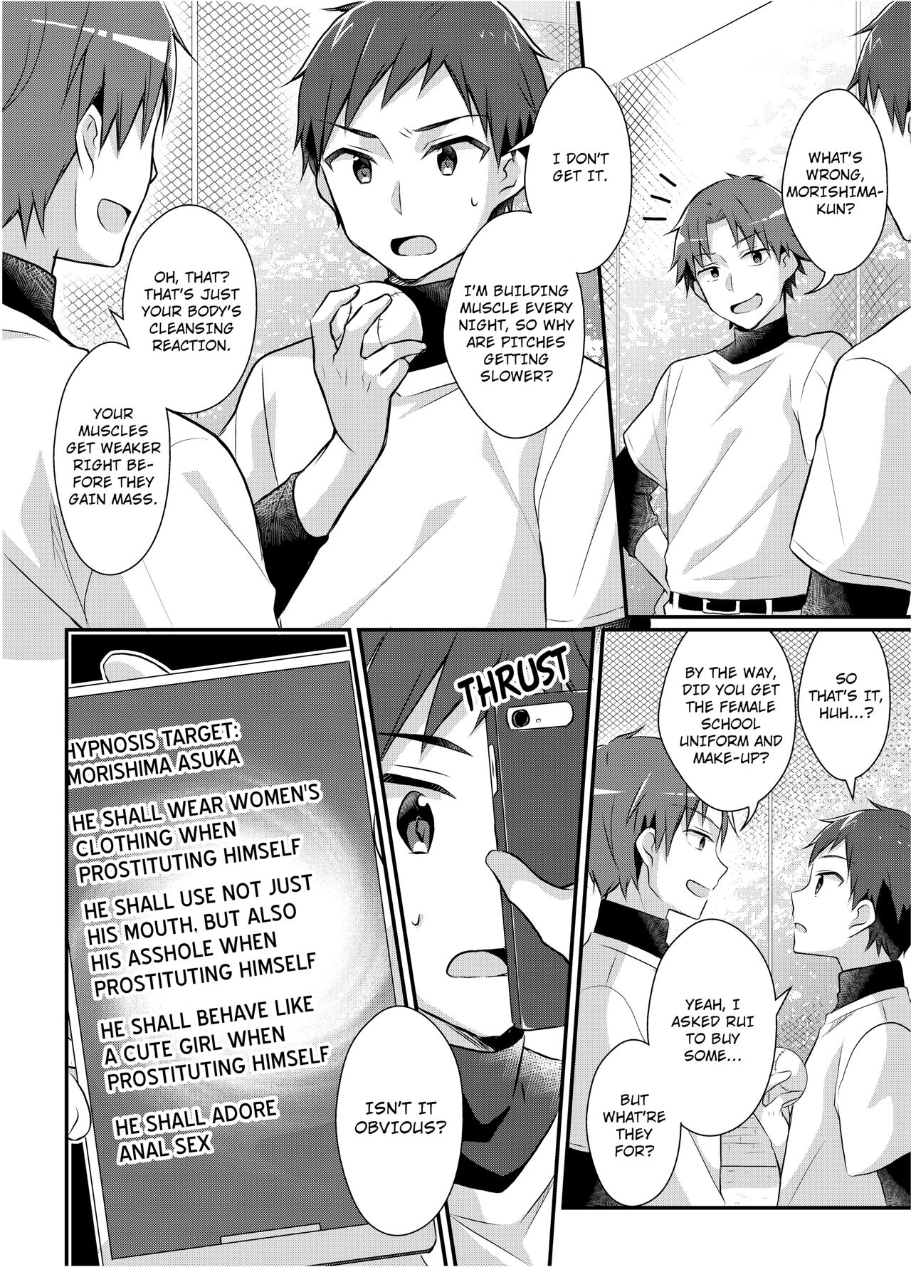 The Former Ace of the Baseball Team is a Prostitute Girl page 6 full