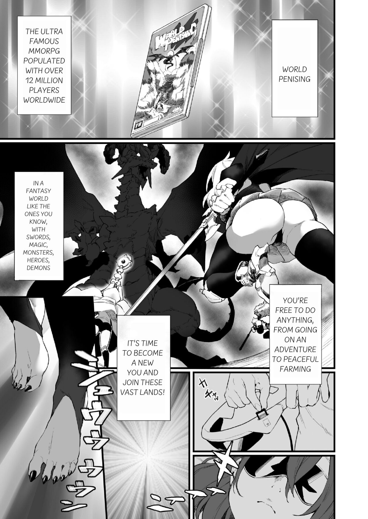 WORLD PENISING ~Futanari Rea Chinpo de Musou Suru~ page 3 full