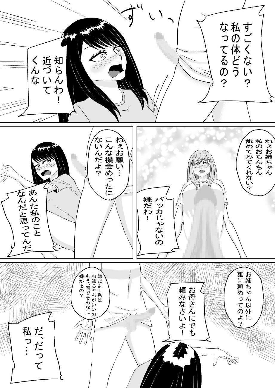 おちんちんの生えた妹と始まる話 page 3 full