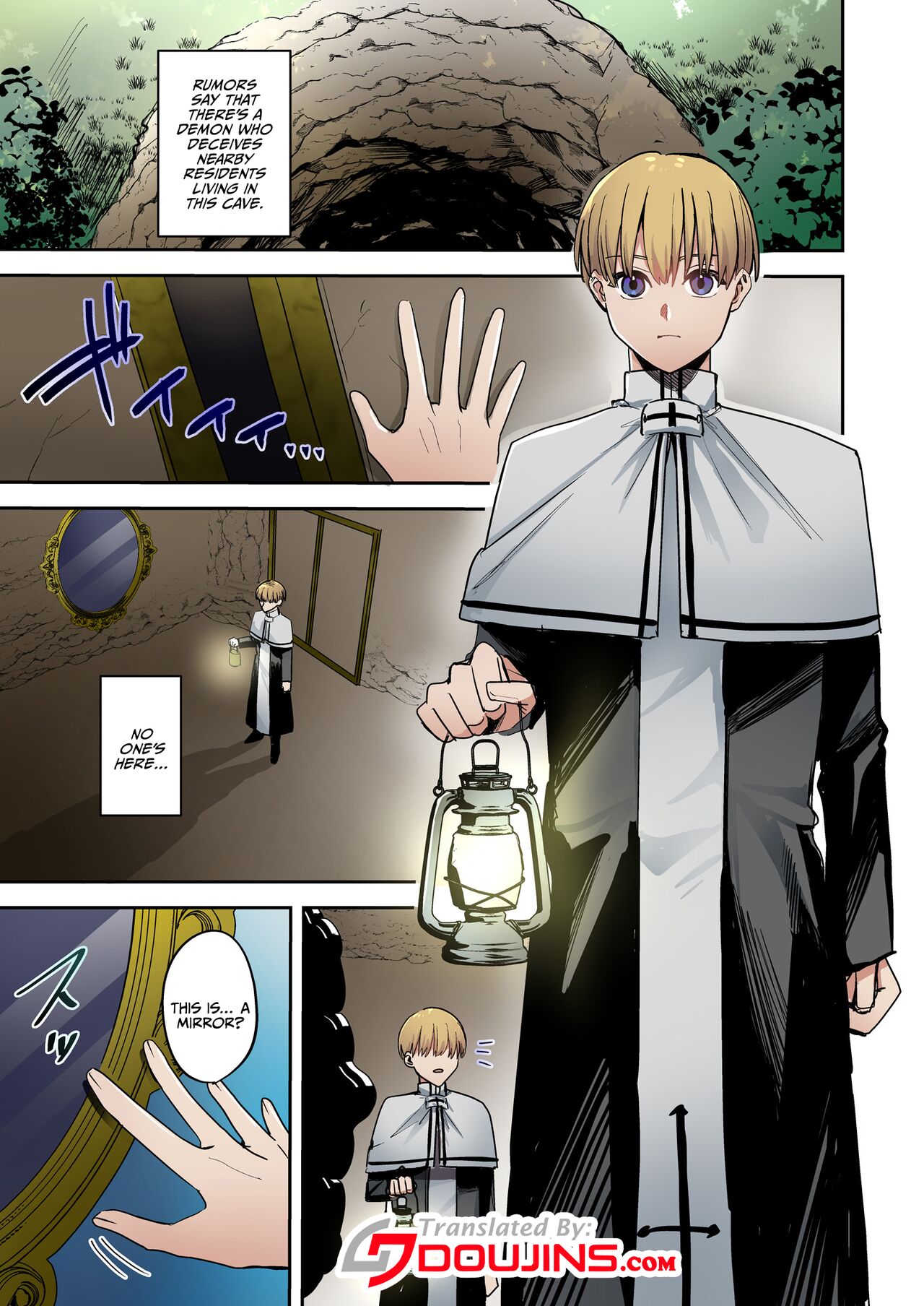 Kagami no Naka ni Utsuru no wa ~Inma ni Hanten shita Seishokusha~ /  The One Reflected In The Mirror ~The Priest Who Gets Turned Into A Succubus~ page 2 full