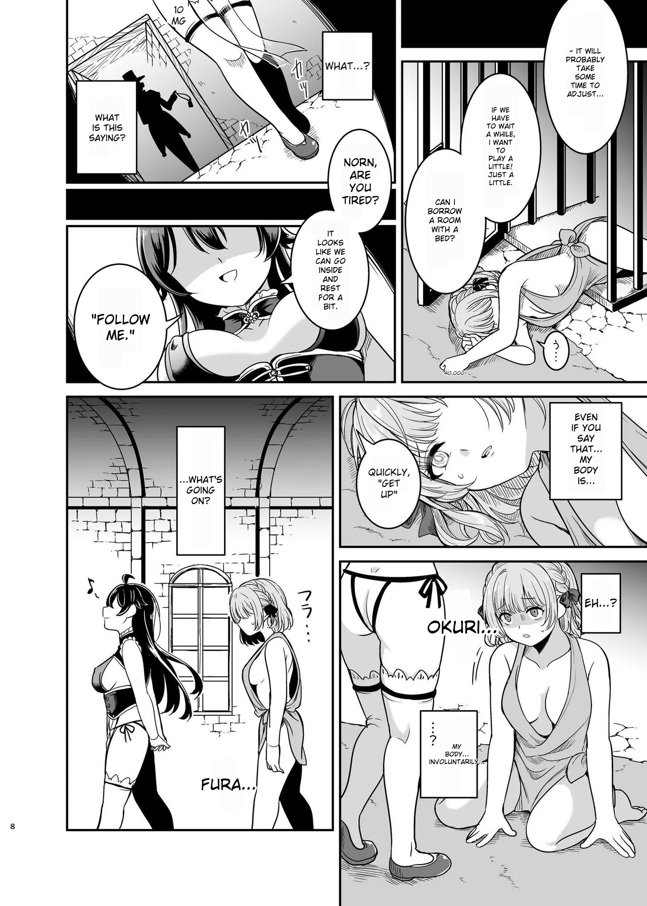Yandere young lady's sexual slave education ~ A young lady from a prestigious aristocratic family is bought and taken to her childhood friend's house ~ page 7 full